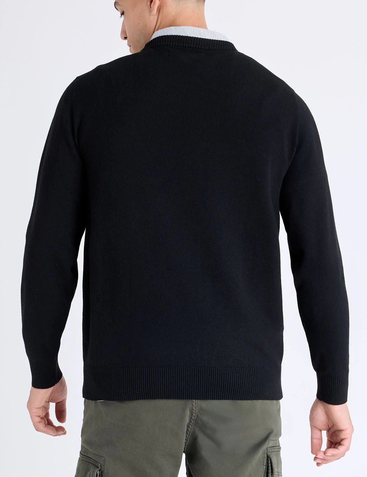 SOFT JERSEY CREW NECK SWEATER - Image 12