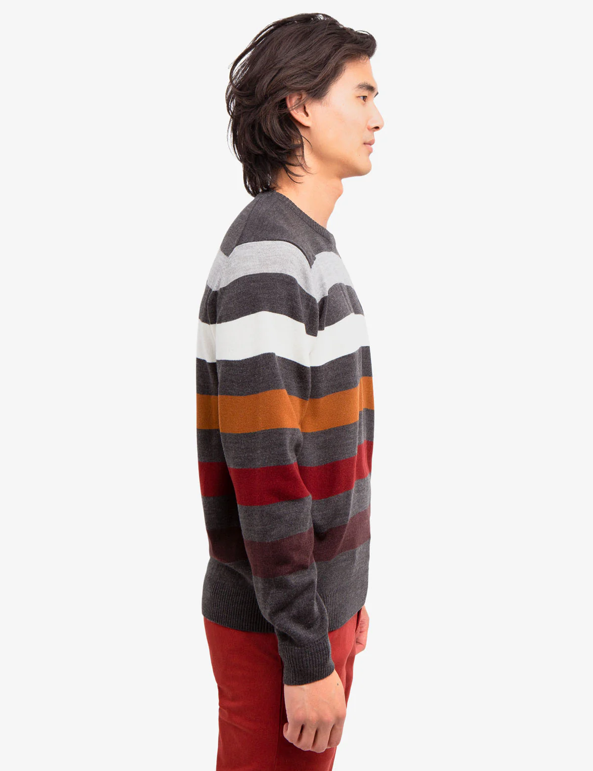 SOFT MULTICOLOR STRIPED SWEATER - Image 3