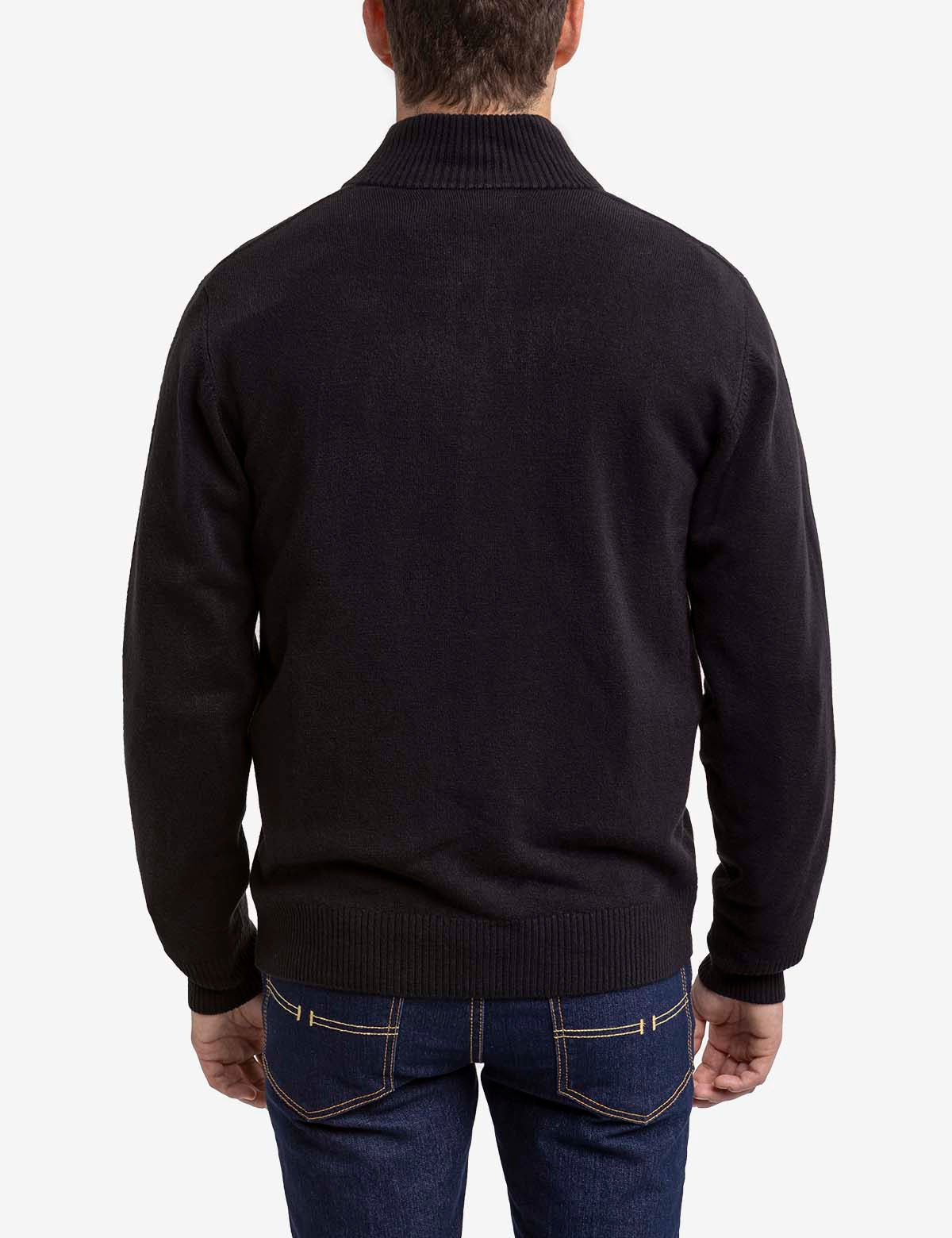 SOFT SOLID 1/4 ZIP SWEATER - Image 8
