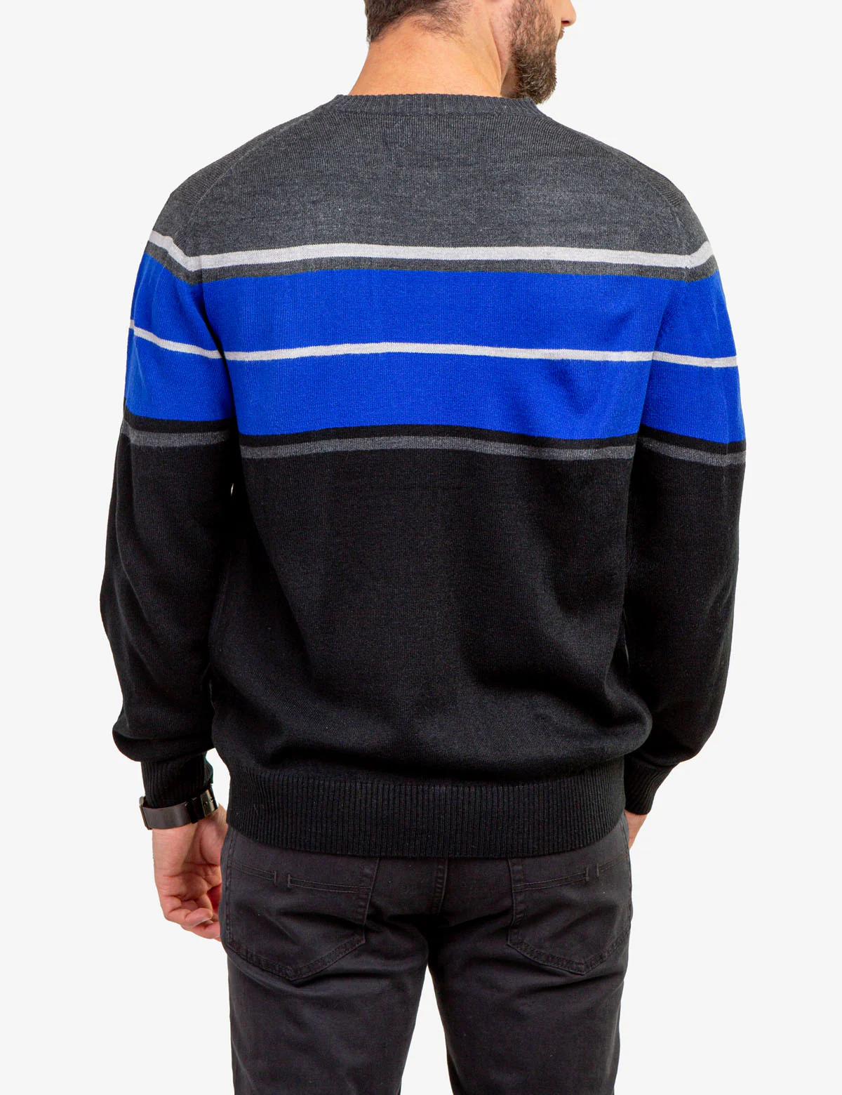 SOFT STRIPE CREW NECK SWEATER - Image 8