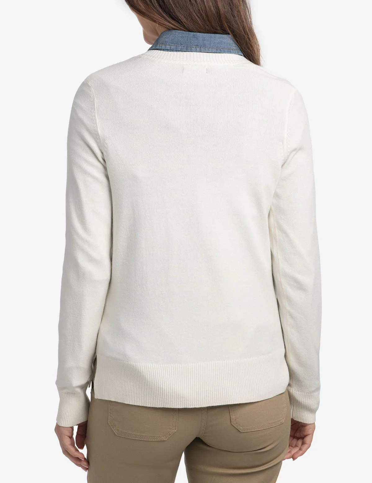 SOFT TOUCH V-NECK SWEATER - Image 3