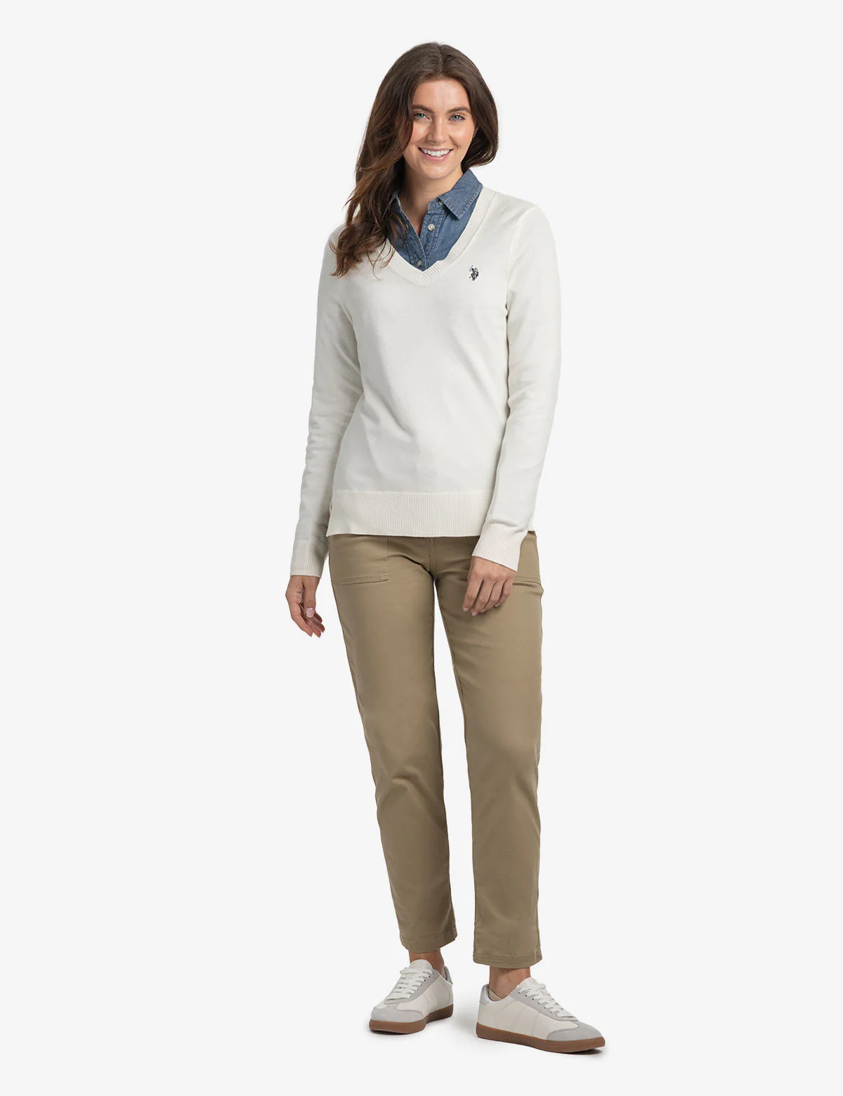 SOFT TOUCH V-NECK SWEATER - Image 4