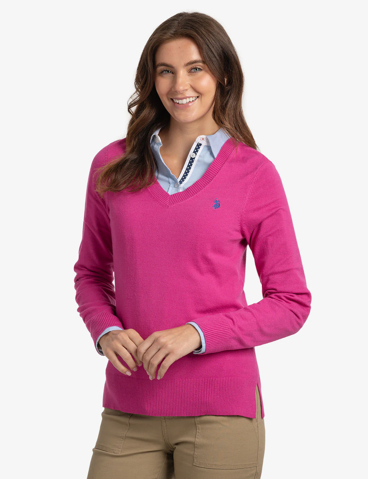 SOFT TOUCH V-NECK SWEATER - Image 5
