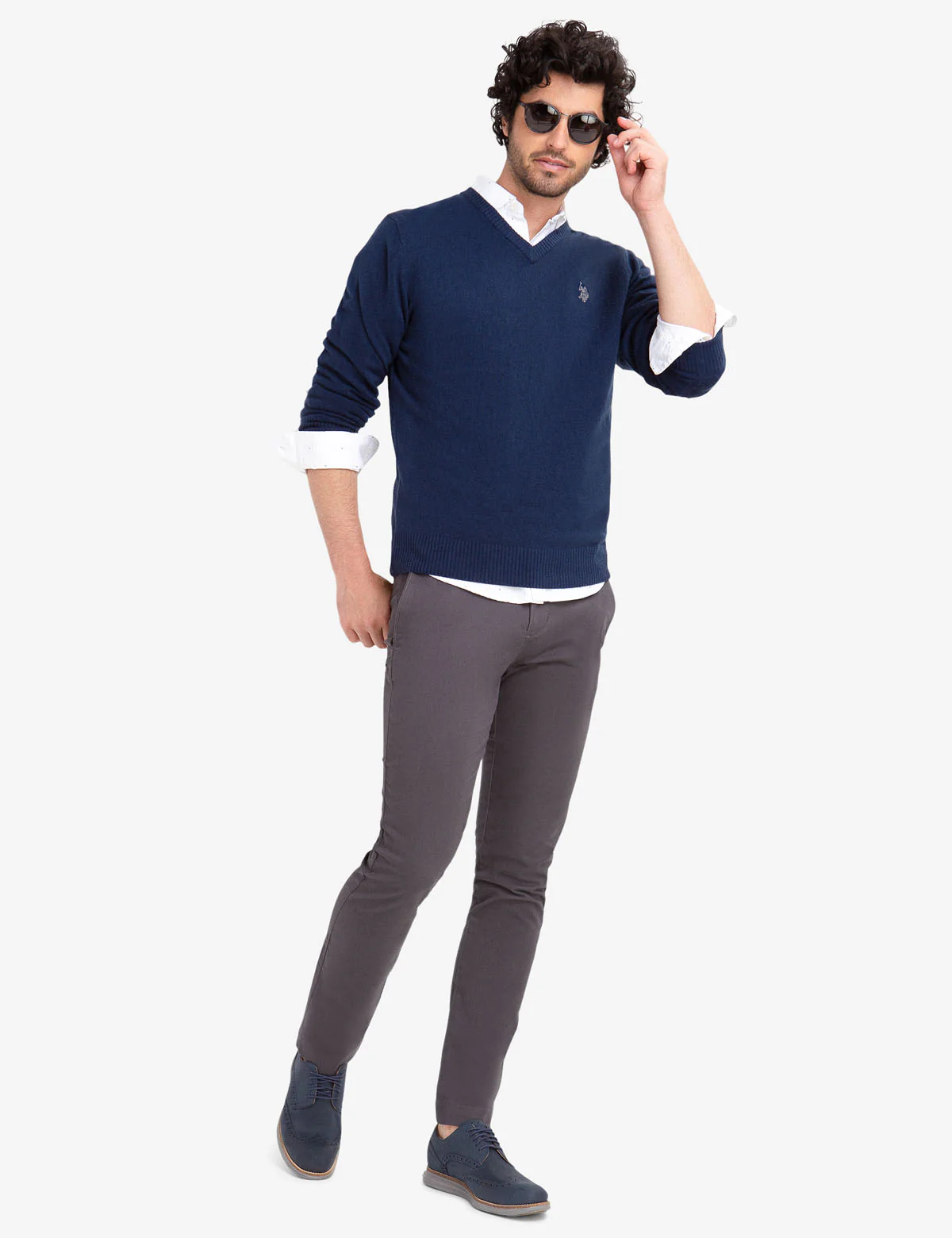 SOFT V-NECK SWEATER - Image 4