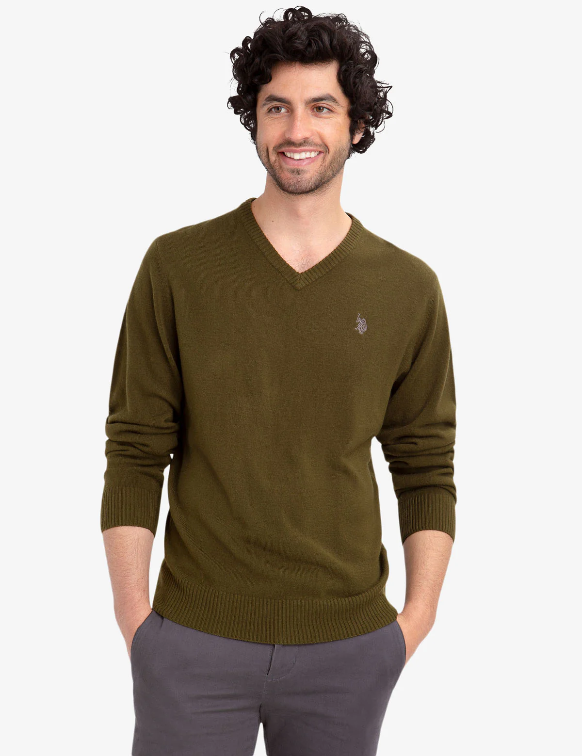 SOFT V-NECK SWEATER - Image 7