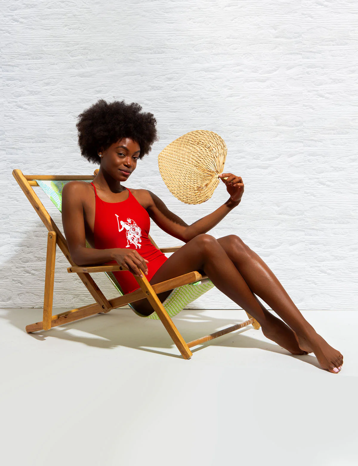 SOLID BIG LOGO ONE PIECE SWIMSUIT - Image 4