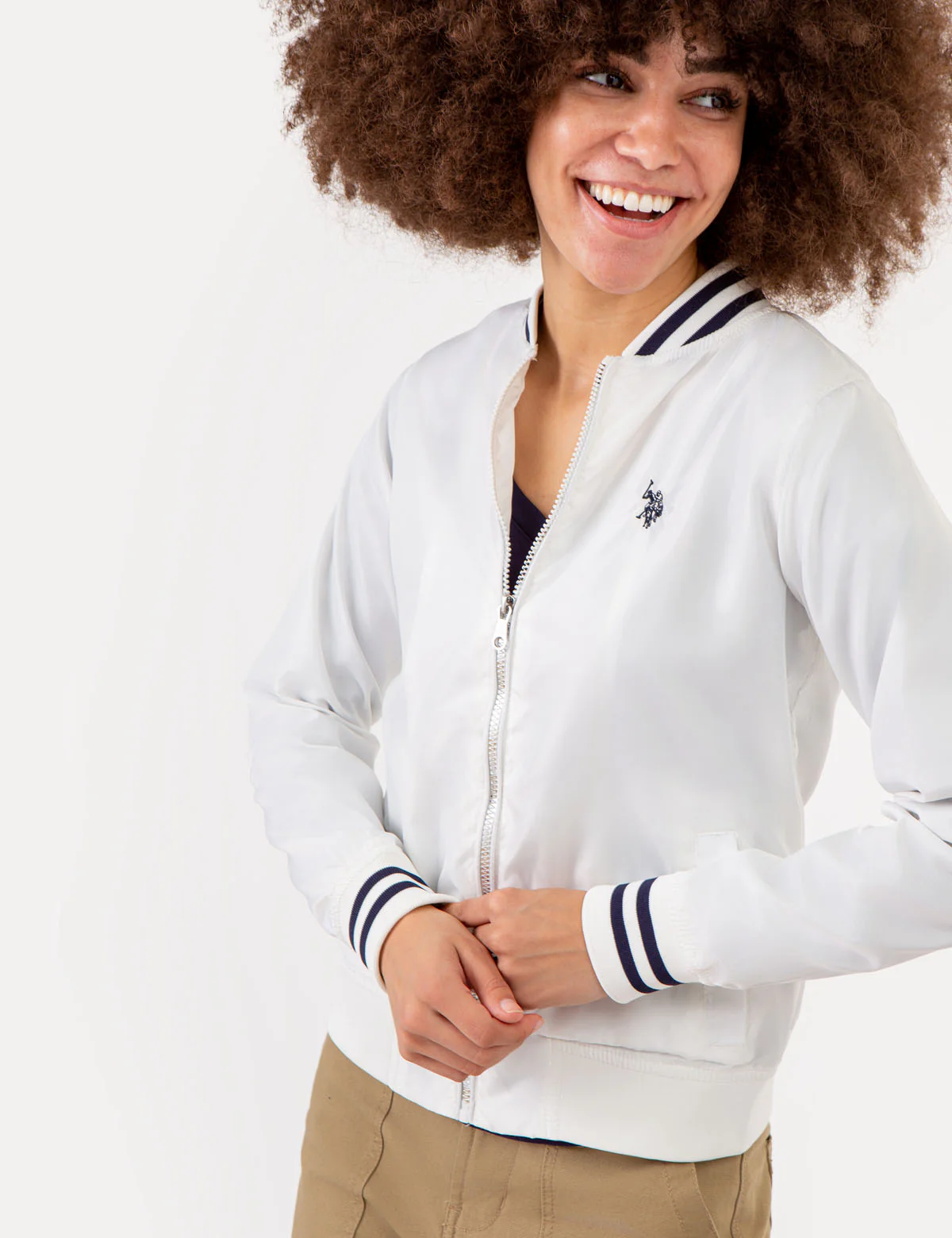 SOLID BOMBER JACKET - Image 10