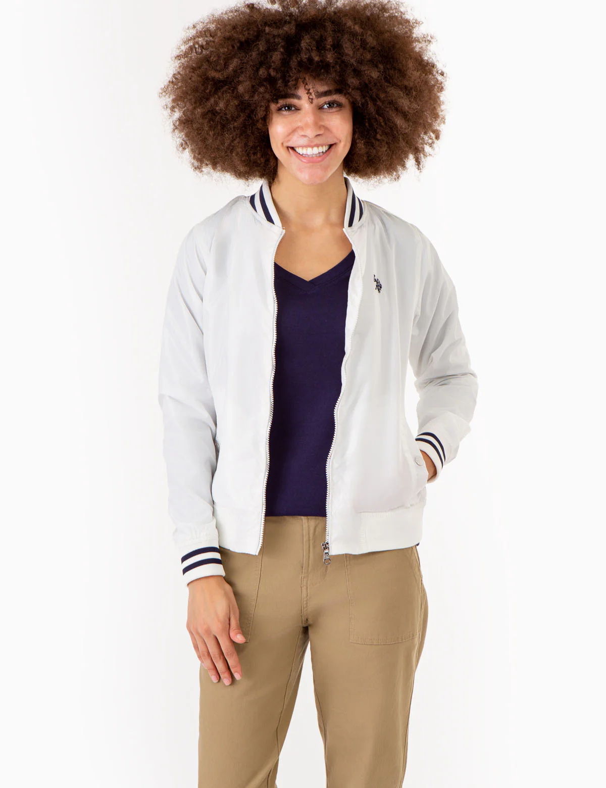 SOLID BOMBER JACKET - Image 11