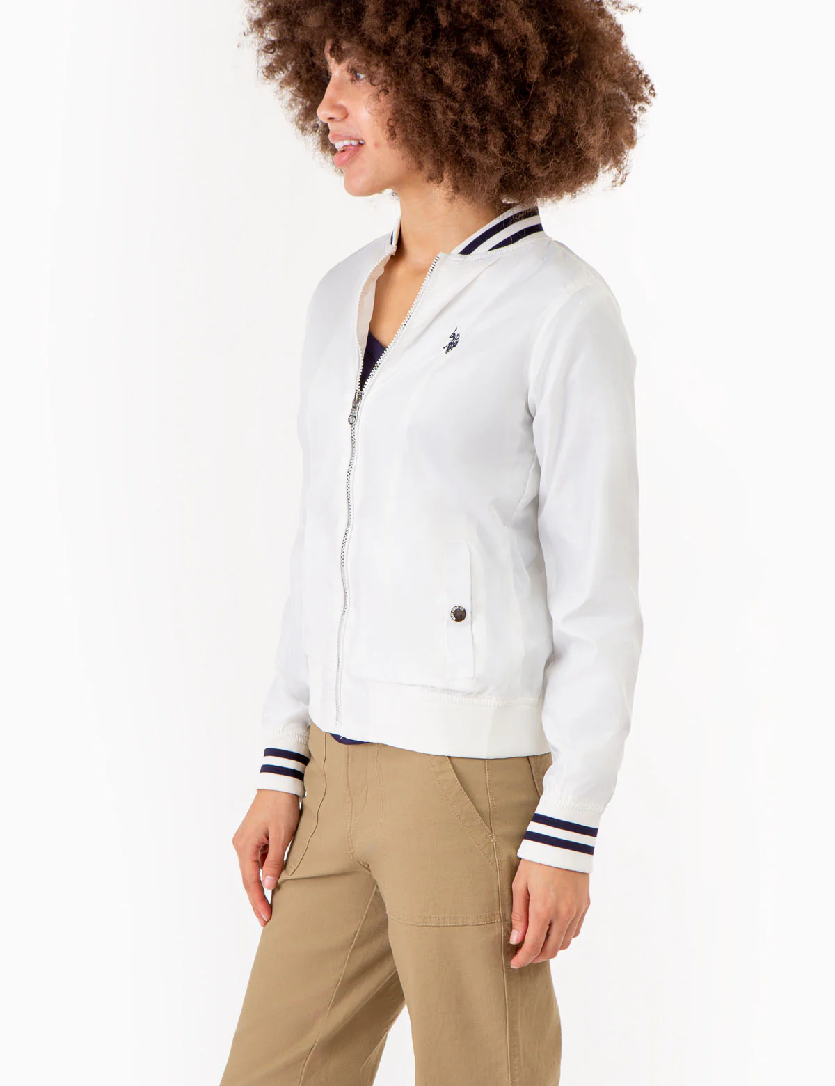 SOLID BOMBER JACKET - Image 12