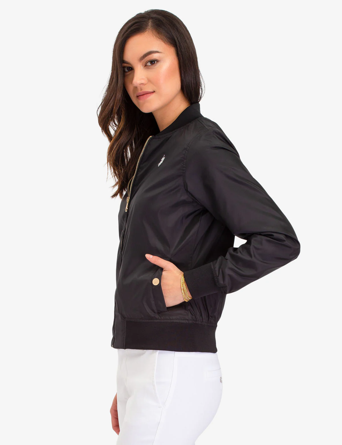 SOLID BOMBER JACKET - Image 21
