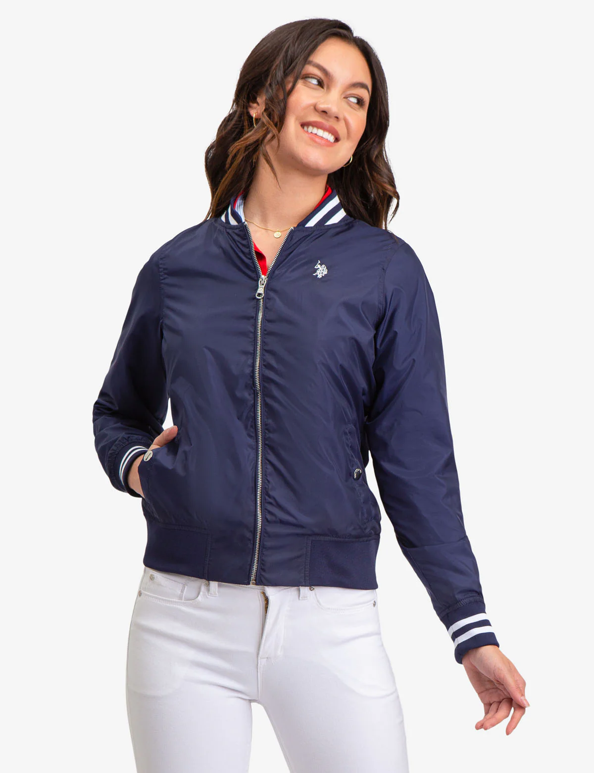 SOLID BOMBER JACKET - Image 5
