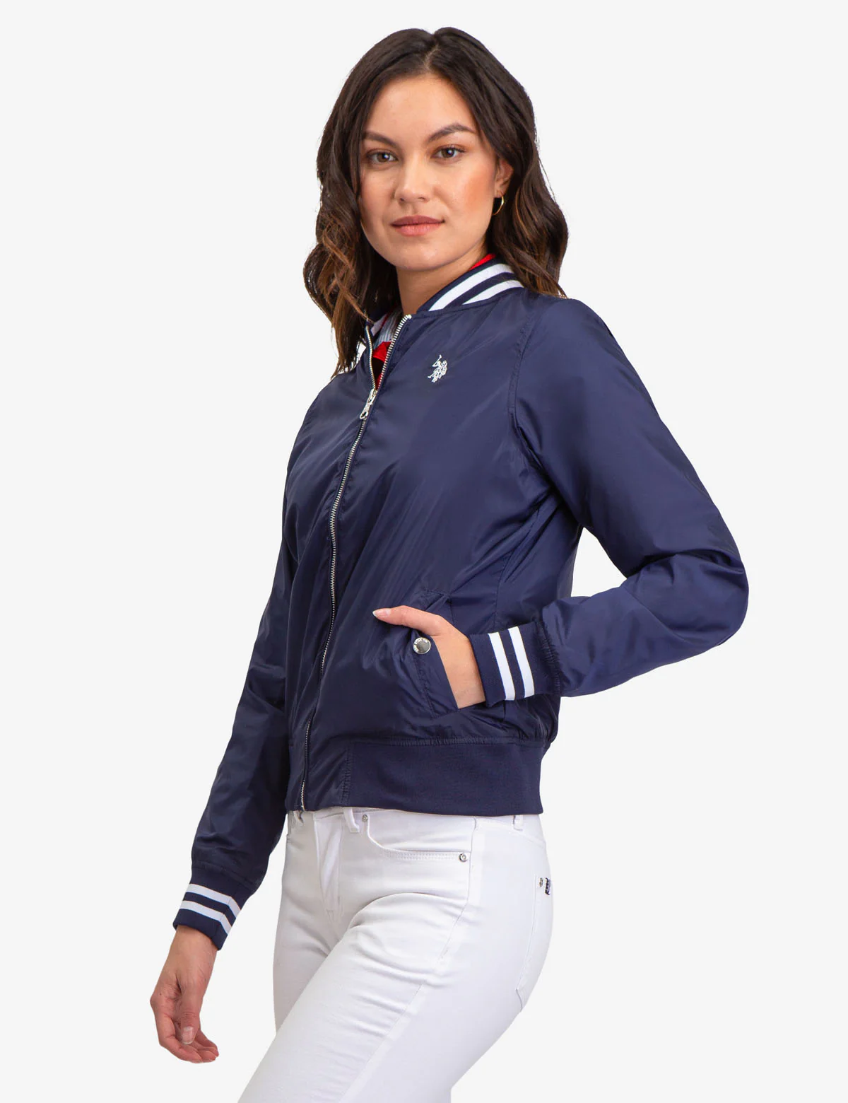 SOLID BOMBER JACKET - Image 6