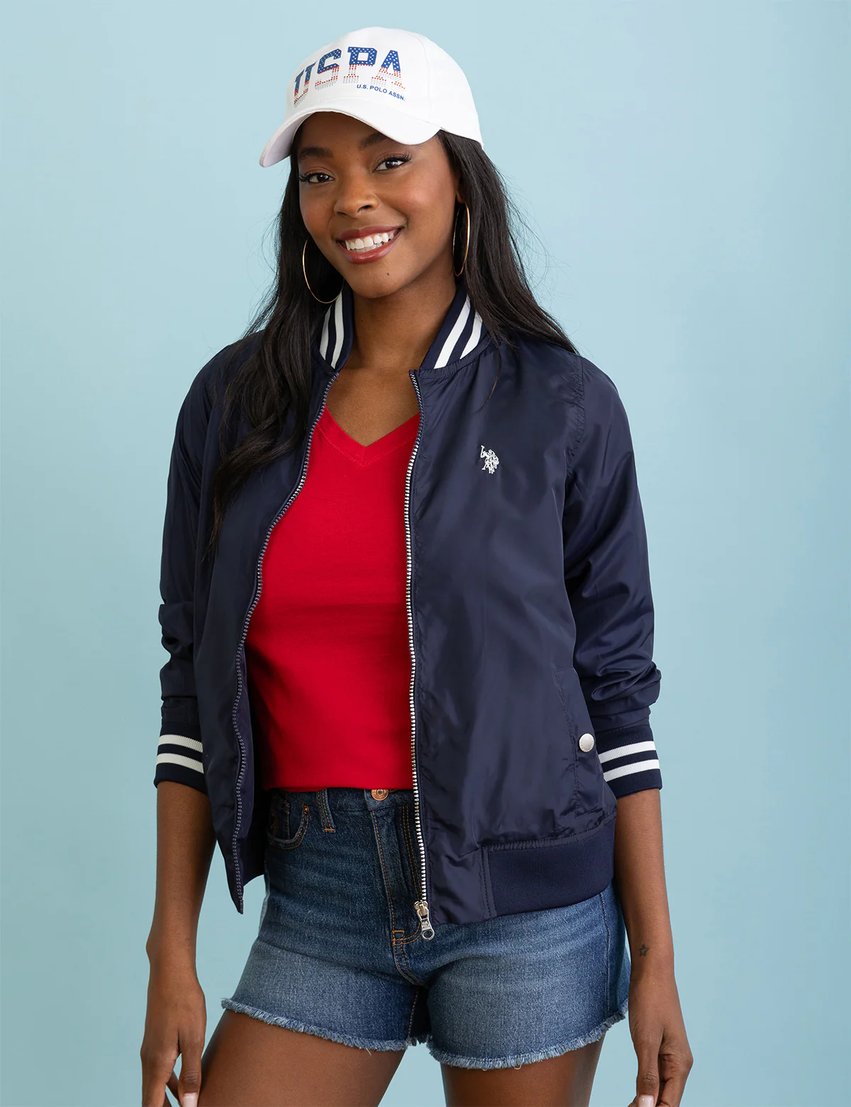 SOLID BOMBER JACKET - Image 8