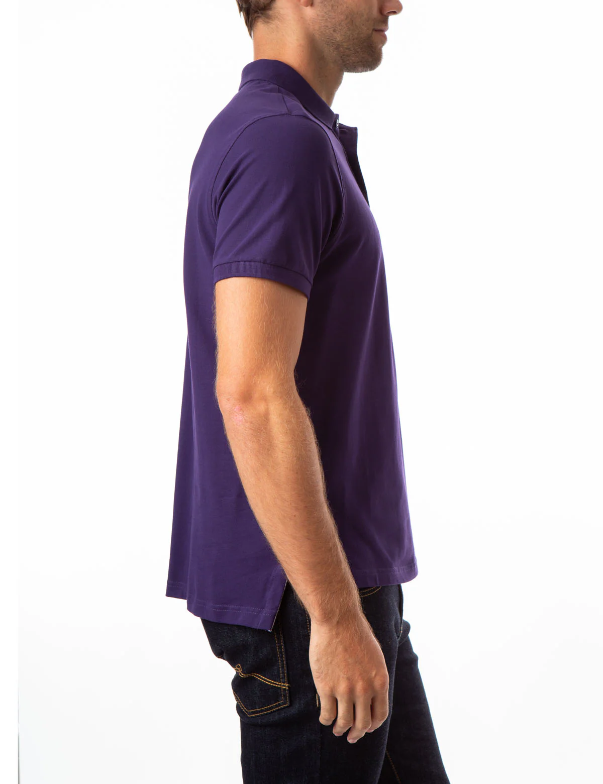 SOLID CONTRAST LOGO POLO SHIRT - Image 21