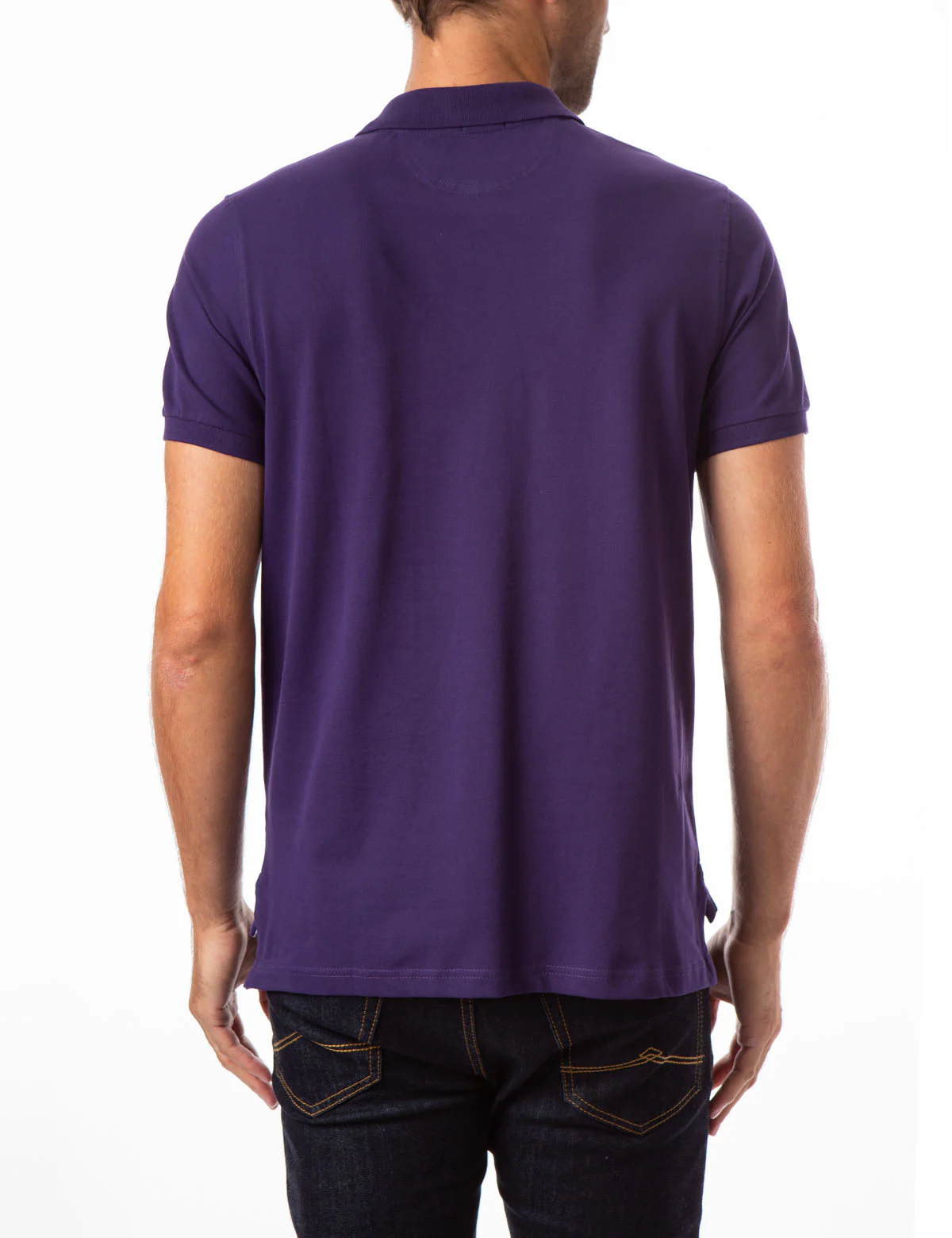 SOLID CONTRAST LOGO POLO SHIRT - Image 22