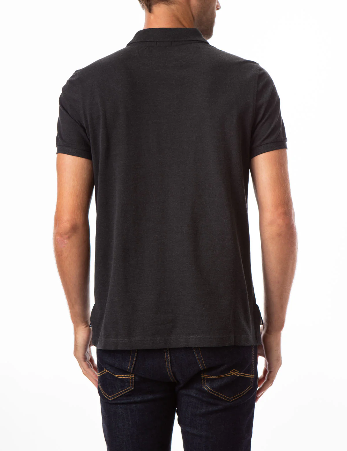 SOLID CONTRAST LOGO POLO SHIRT - Image 25