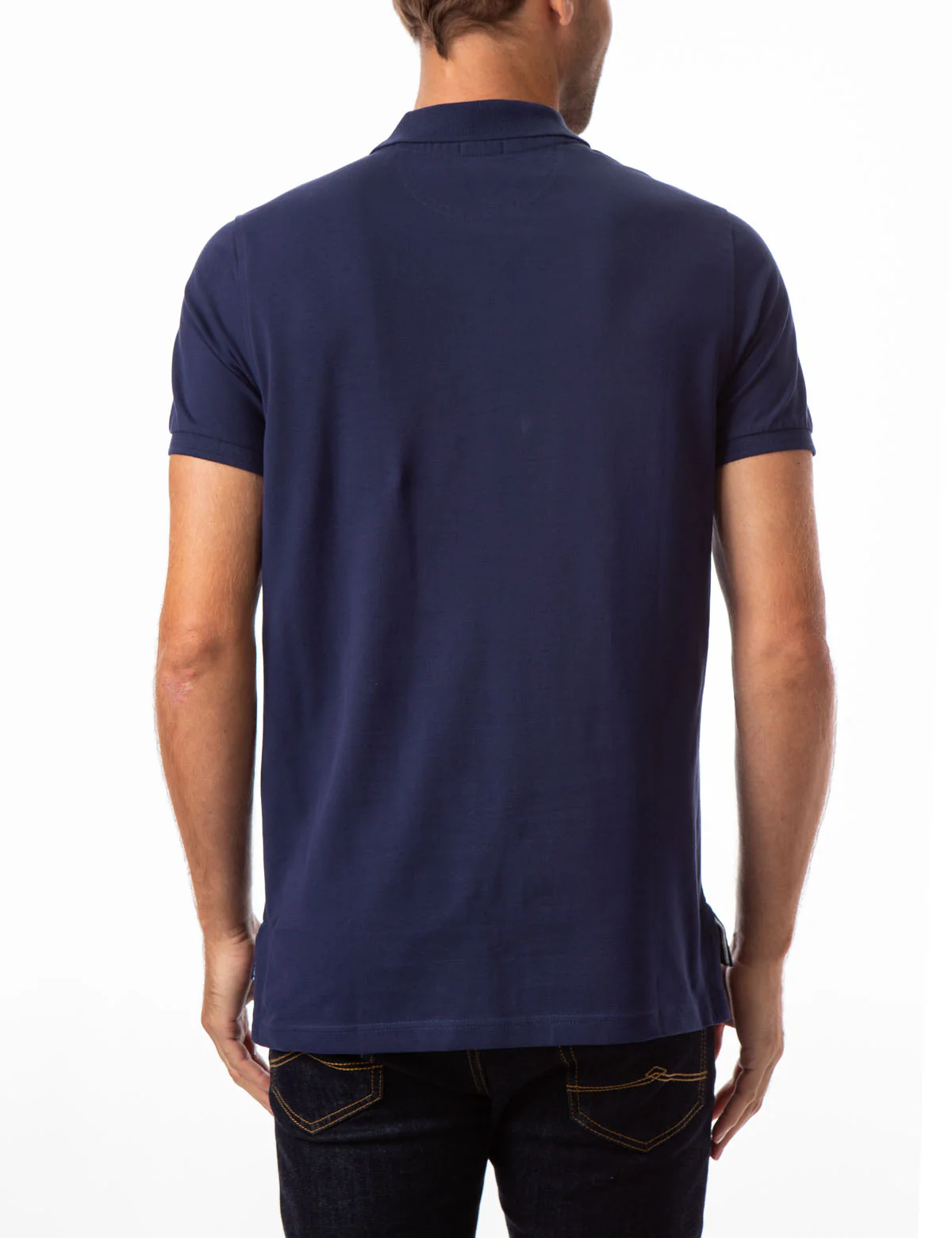 SOLID CONTRAST LOGO POLO SHIRT - Image 6
