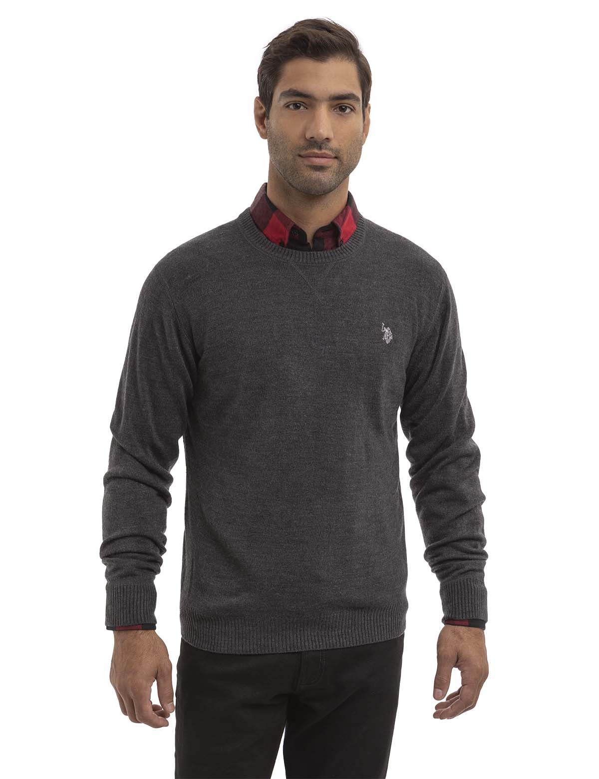 SOLID CREW NECK SWEATER - Image 5