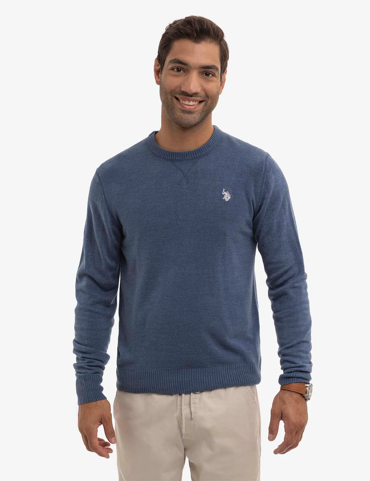 SOLID CREW NECK SWEATER - Image 9