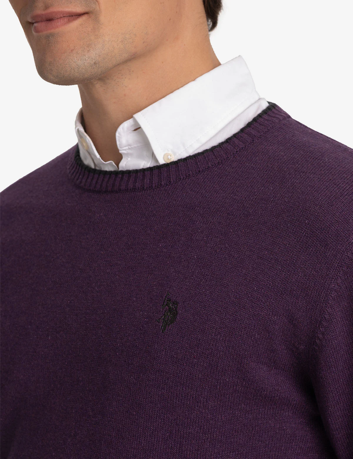 SOLID CREW NECK SWEATER - Image 7