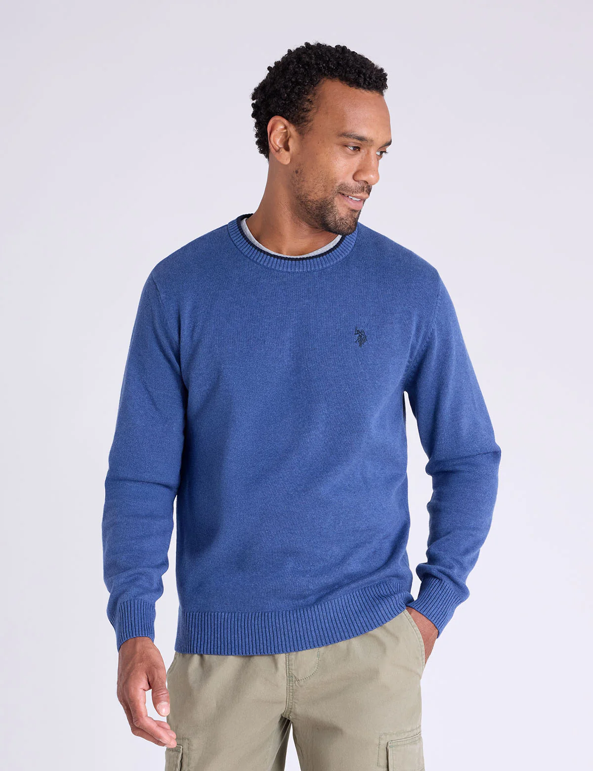 SOLID CREW NECK SWEATER - Image 5