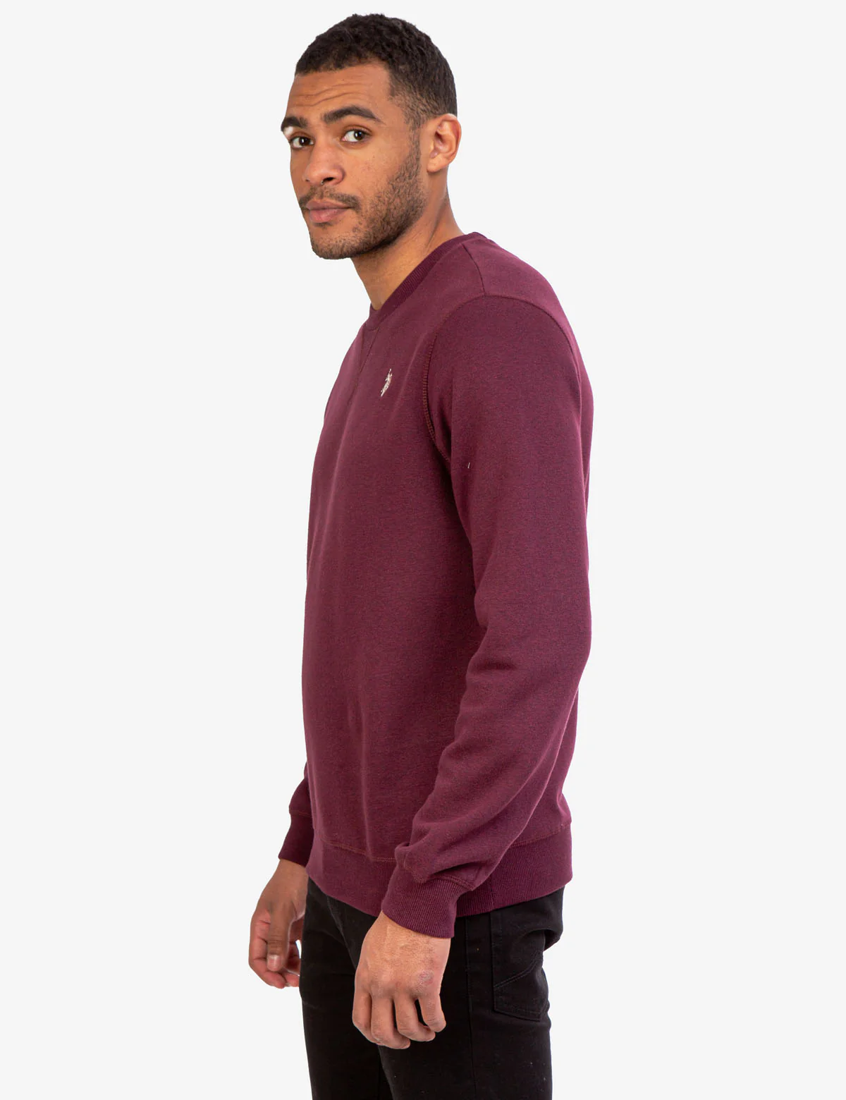 SOLID CREW NECK SWEATSHIRT - Image 3