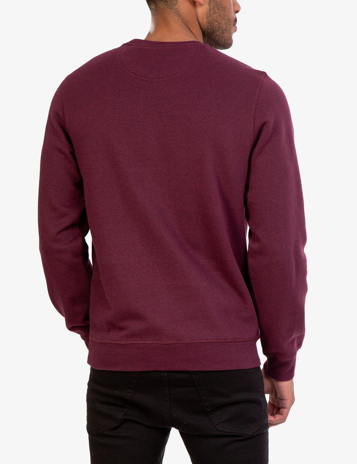 SOLID CREW NECK SWEATSHIRT - Image 4