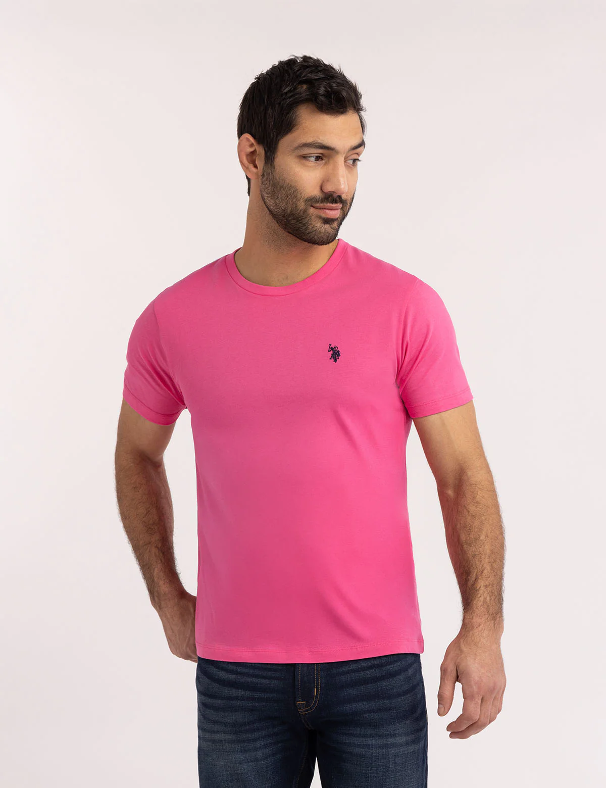SOLID CREW NECK T-SHIRT