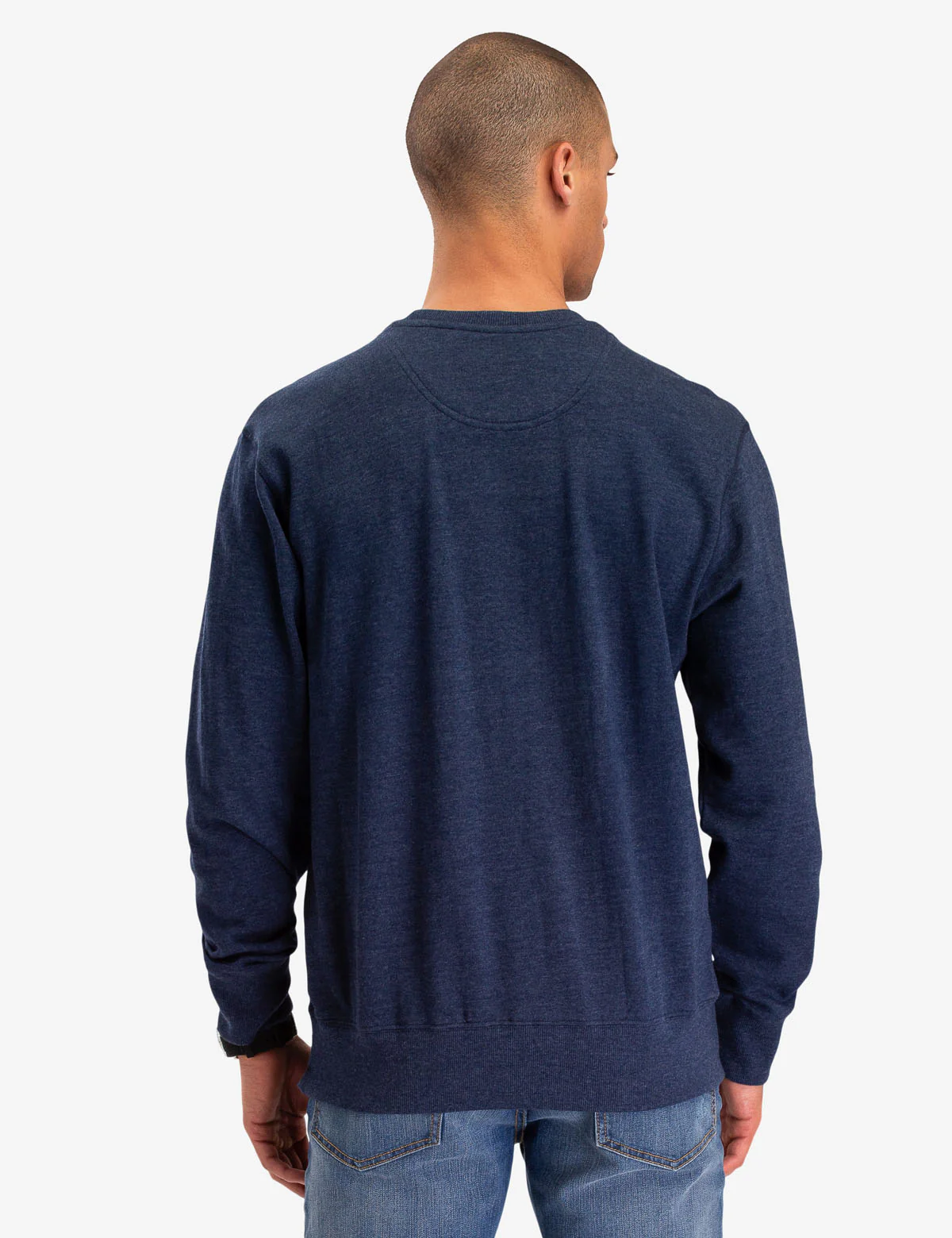 SOLID FRENCH TERRY CREW NECK SWEATSHIRT - Image 12