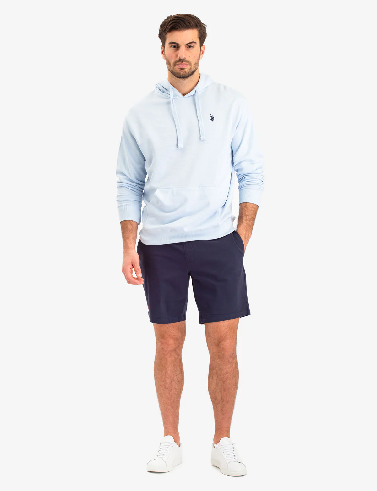 SOLID FRENCH TERRY HOODIE - Image 11