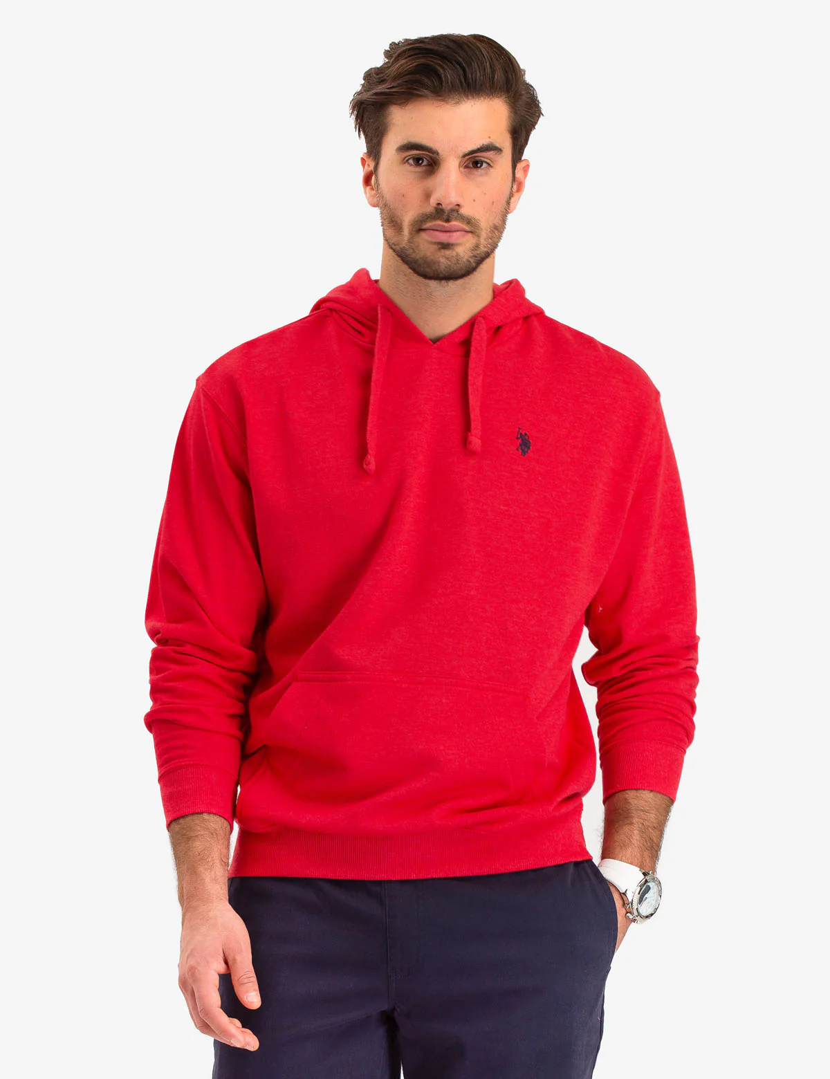 SOLID FRENCH TERRY HOODIE - Image 6