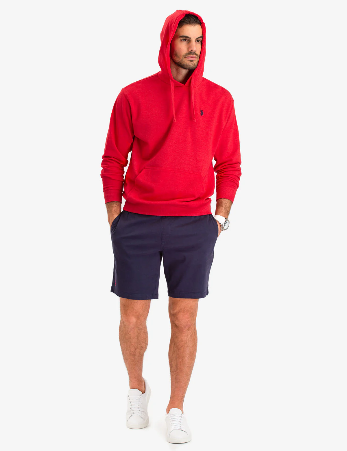 SOLID FRENCH TERRY HOODIE - Image 7