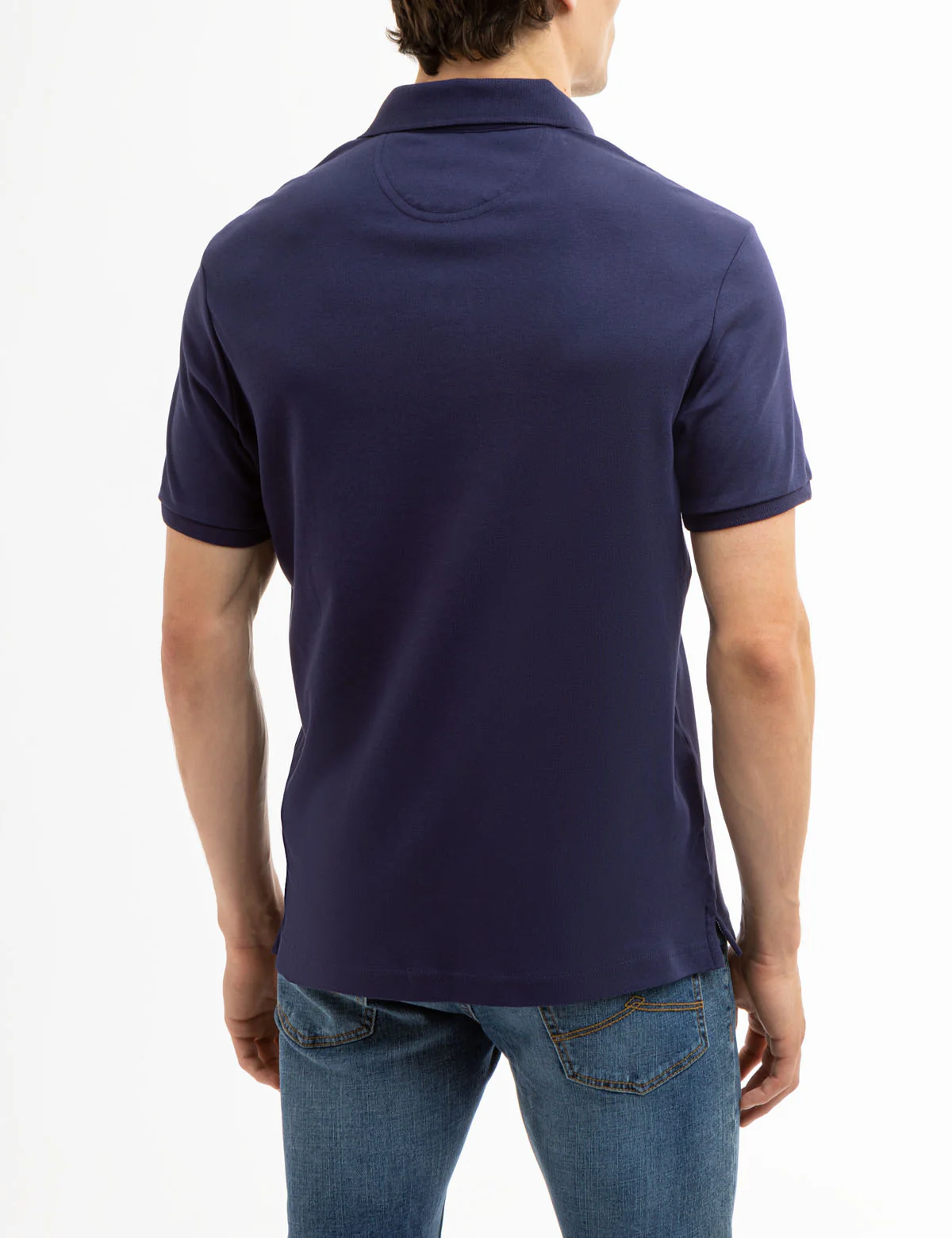 SOLID INTERLOCK GINGHAM TRIM POLO SHIRT - Image 6