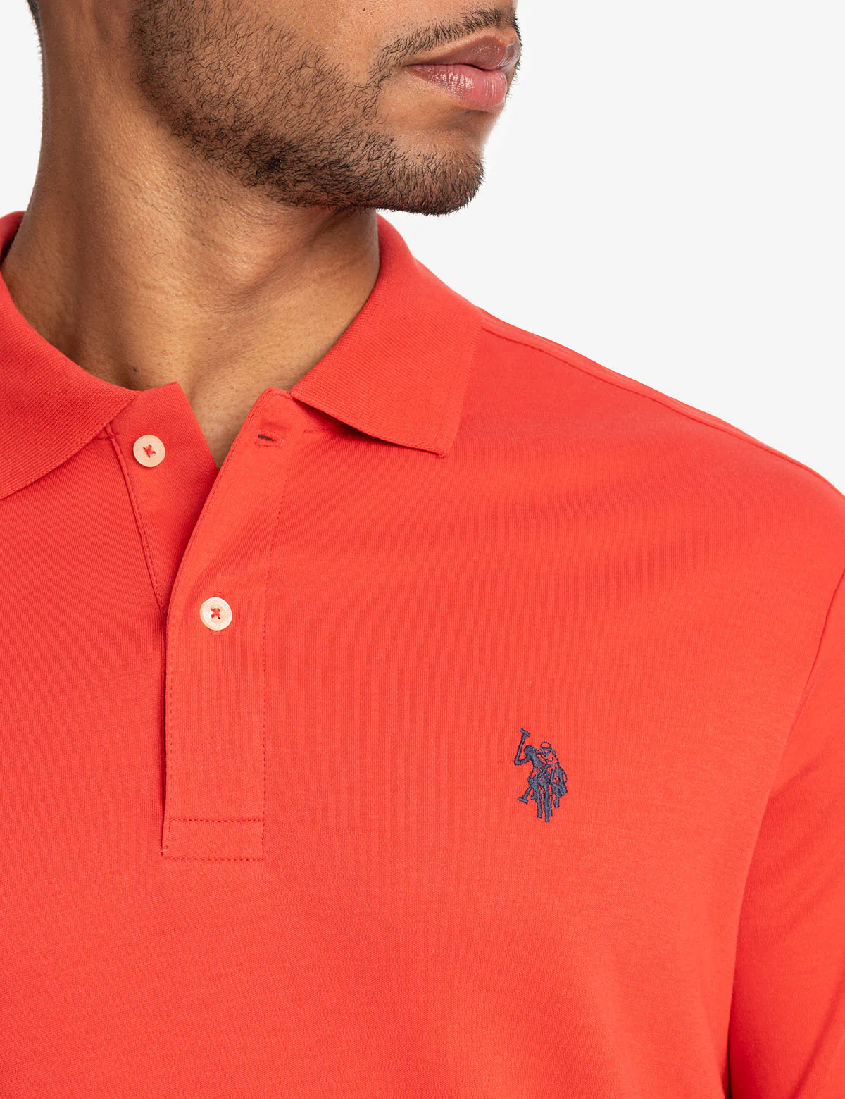 SOLID INTERLOCK POLO SHIRT - Image 10