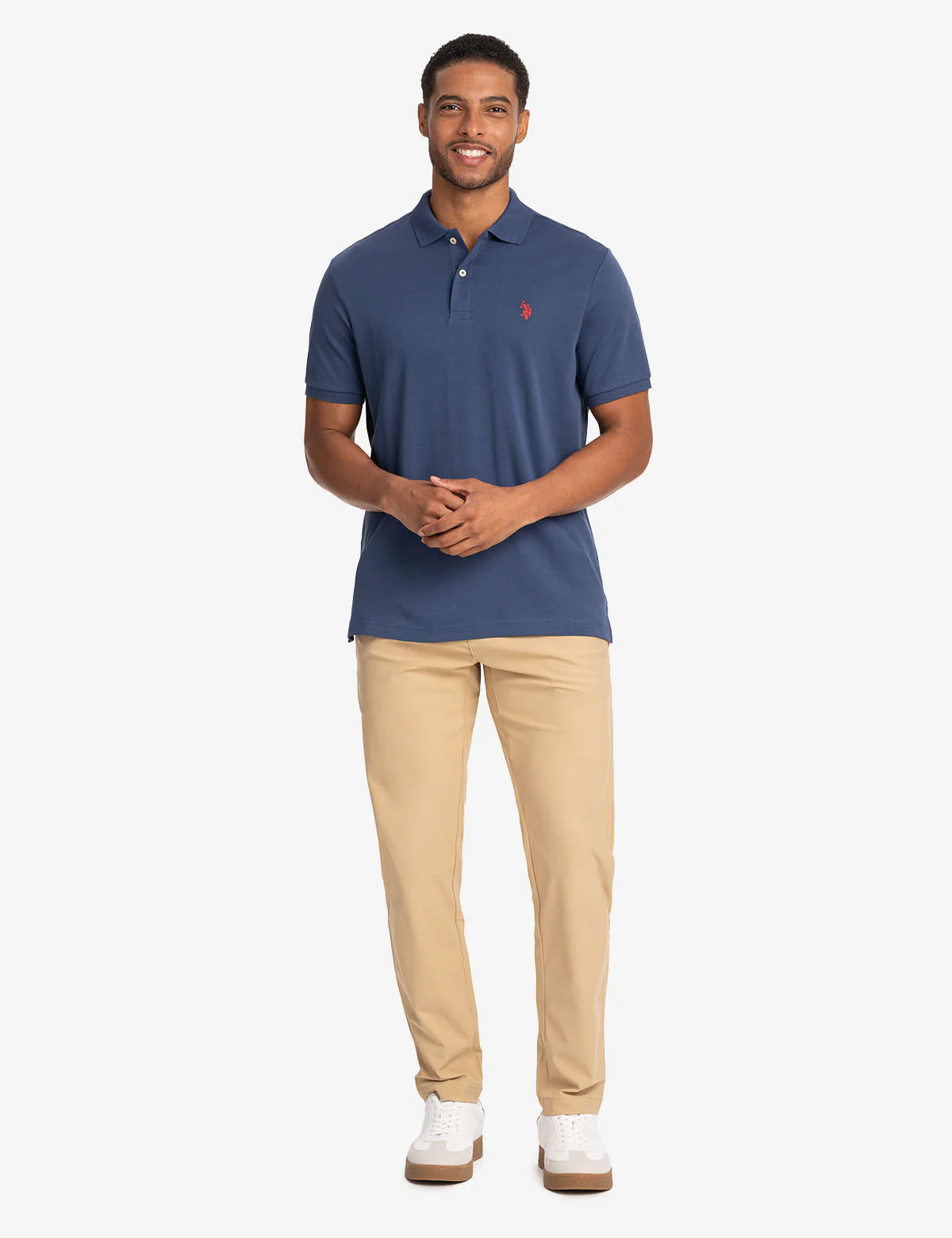 SOLID INTERLOCK POLO SHIRT - Image 12