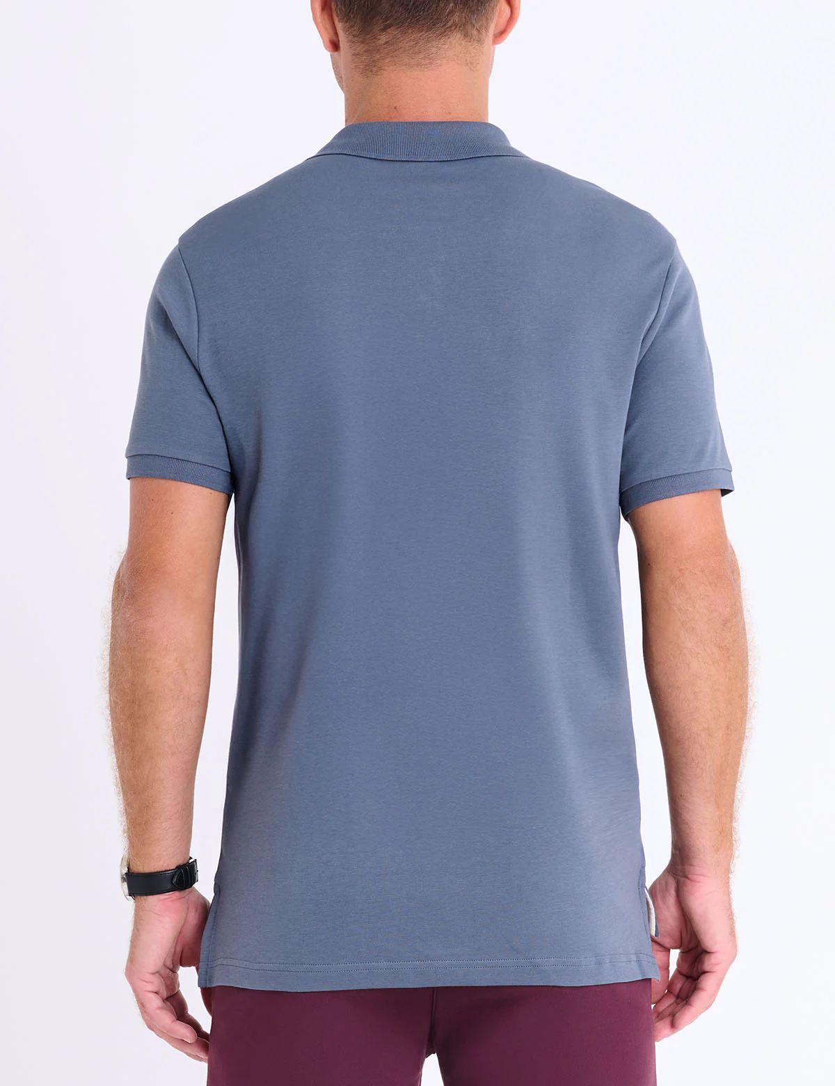 SOLID INTERLOCK POLO SHIRT - Image 8