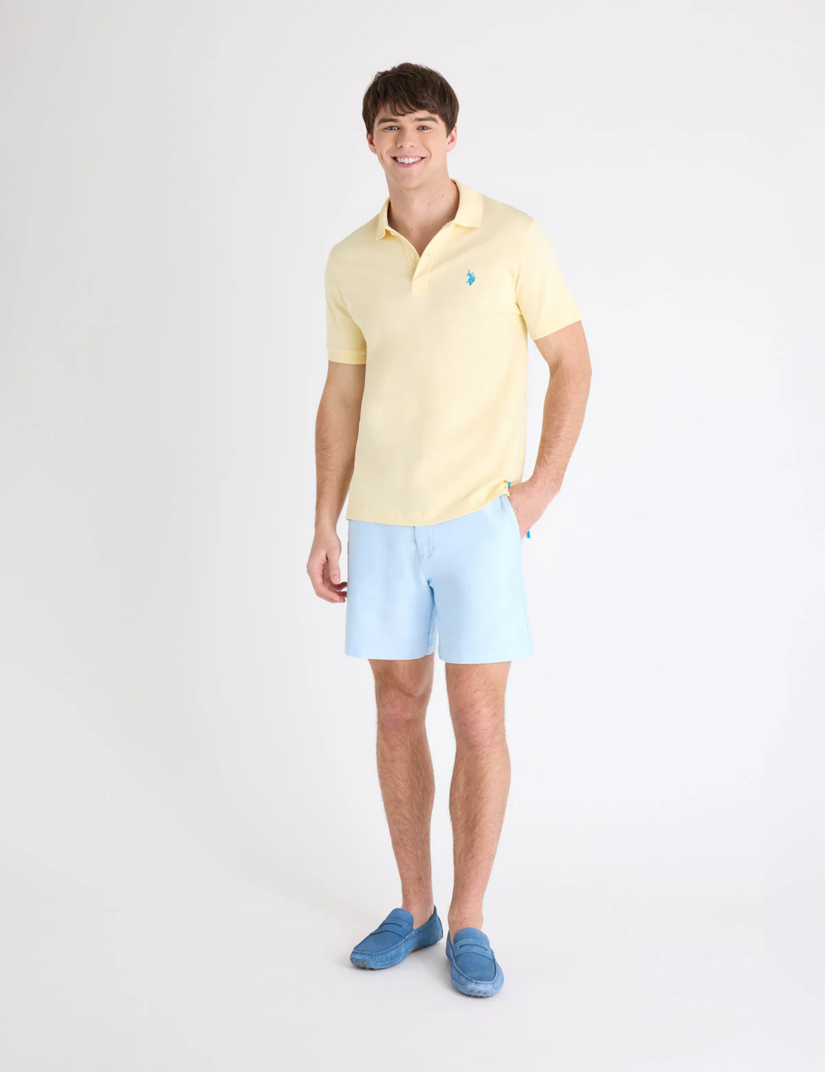 SOLID INTERLOCK POLO SHIRT - Image 5