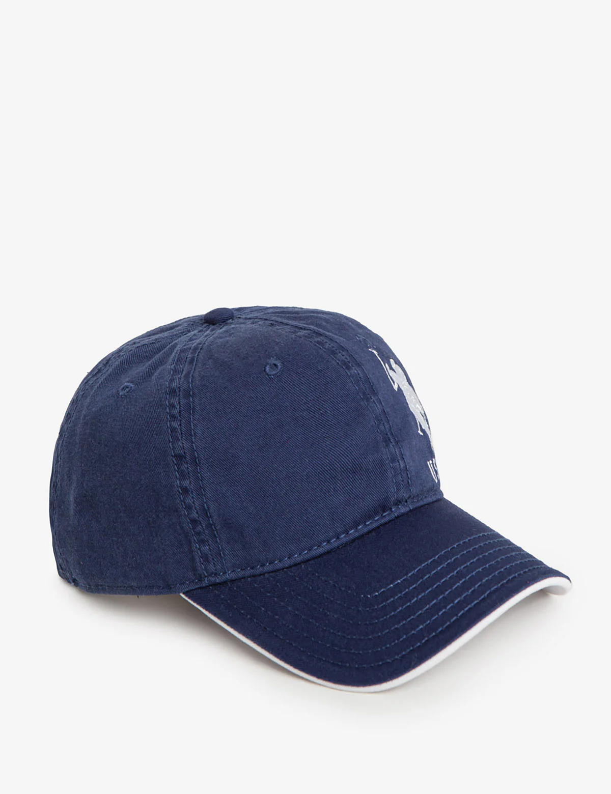 SOLID LARGE LOGO BASEBALL CAP - Image 7