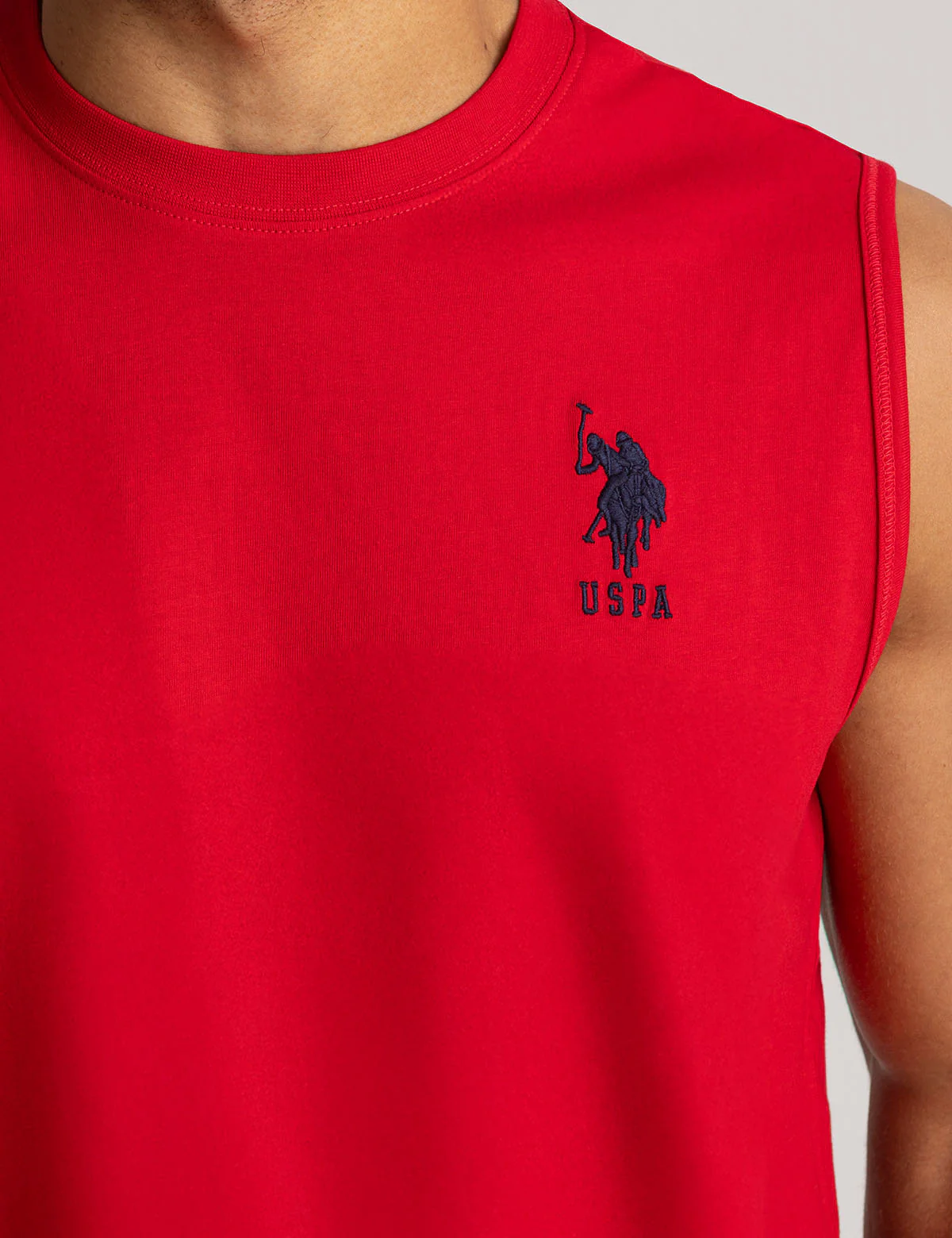 SOLID LOGO MUSCLE TANK - Image 11