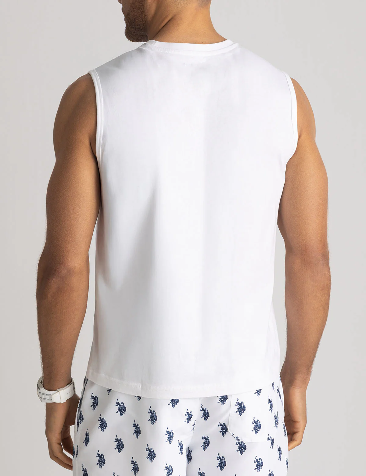 SOLID LOGO MUSCLE TANK - Image 4