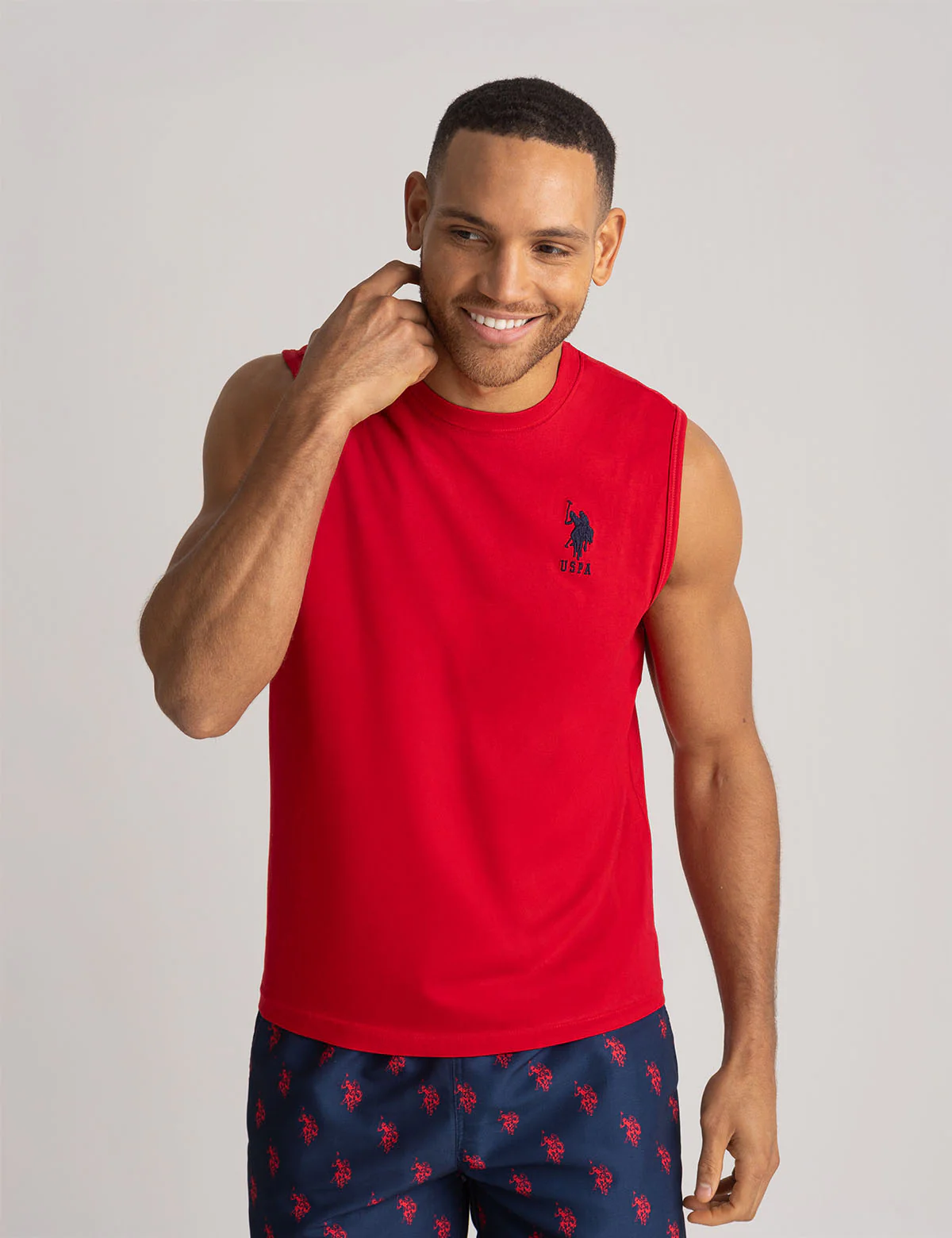 SOLID LOGO MUSCLE TANK - Image 9