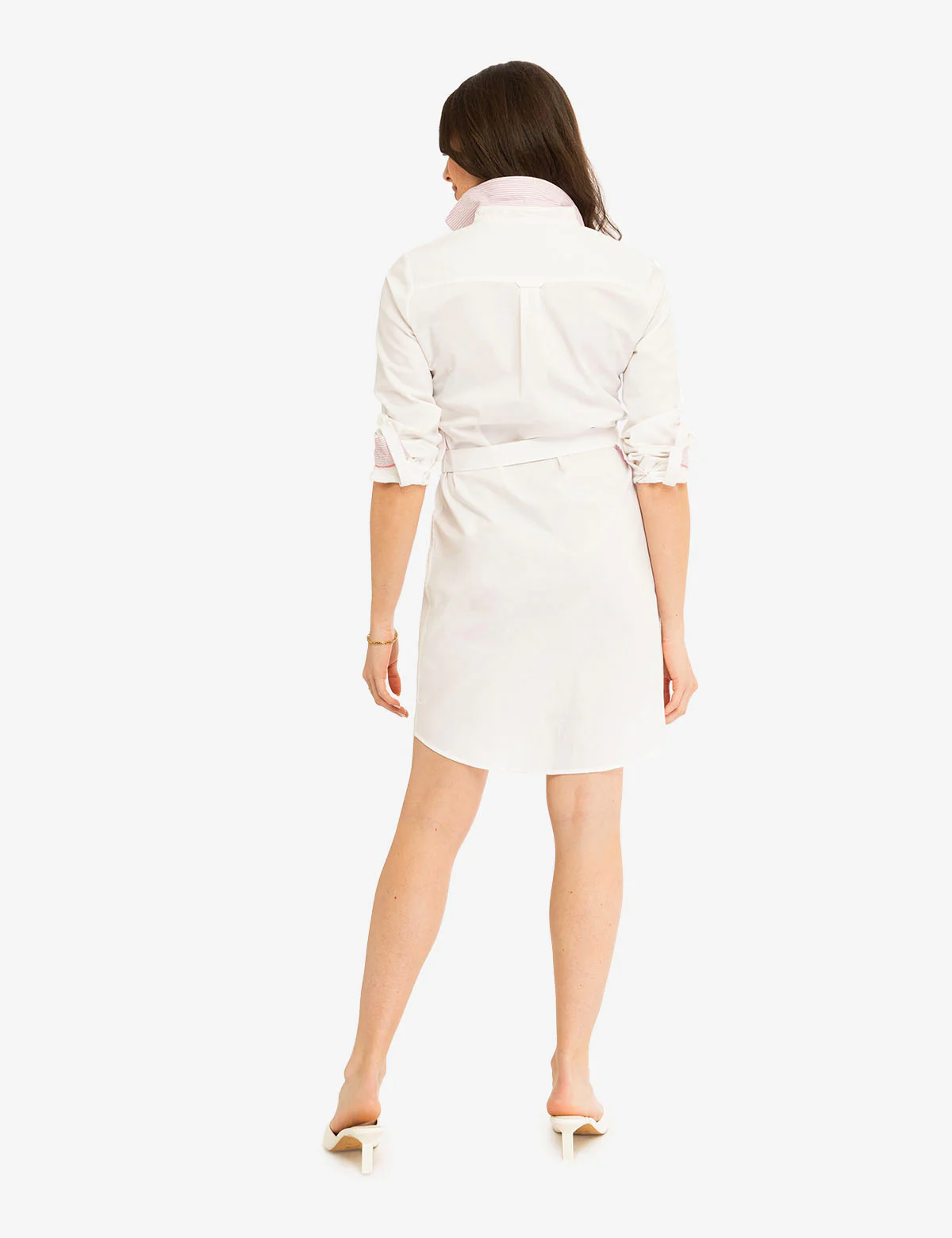 SOLID OXFORD DRESS - Image 10