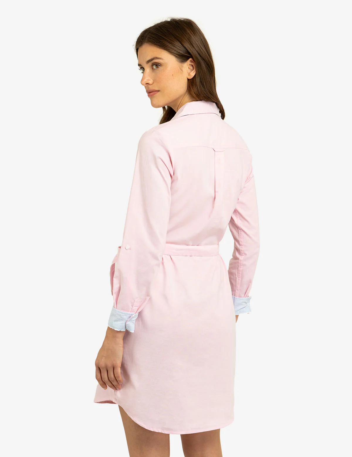 SOLID OXFORD DRESS - Image 6