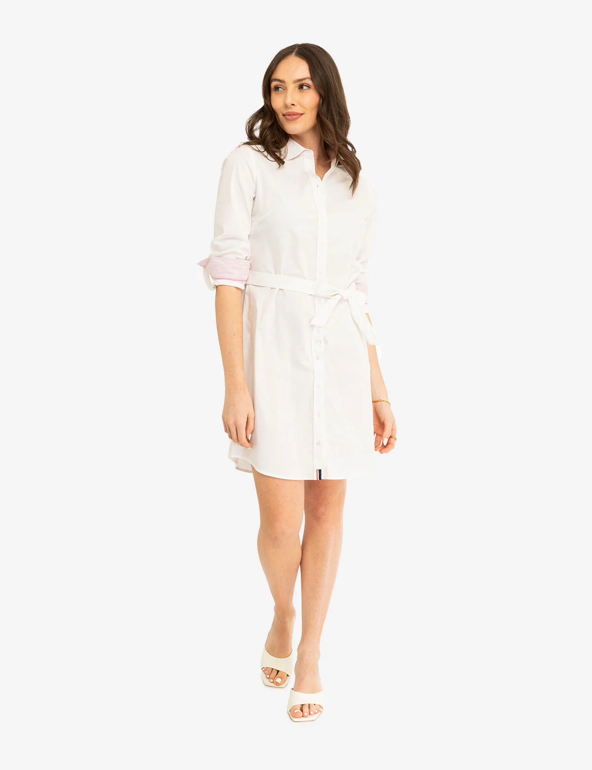 SOLID OXFORD DRESS - Image 8