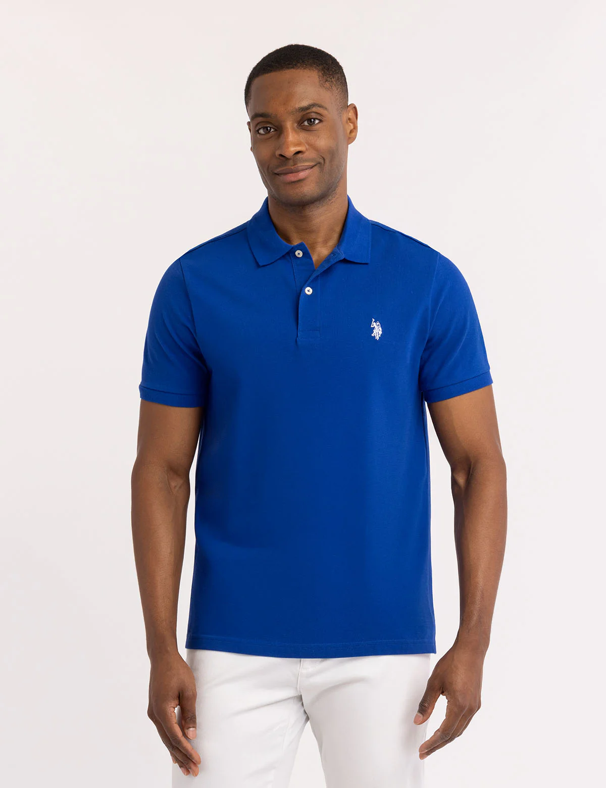 SOLID PIQUE SMALL LOGO POLO SHIRT - Image 4