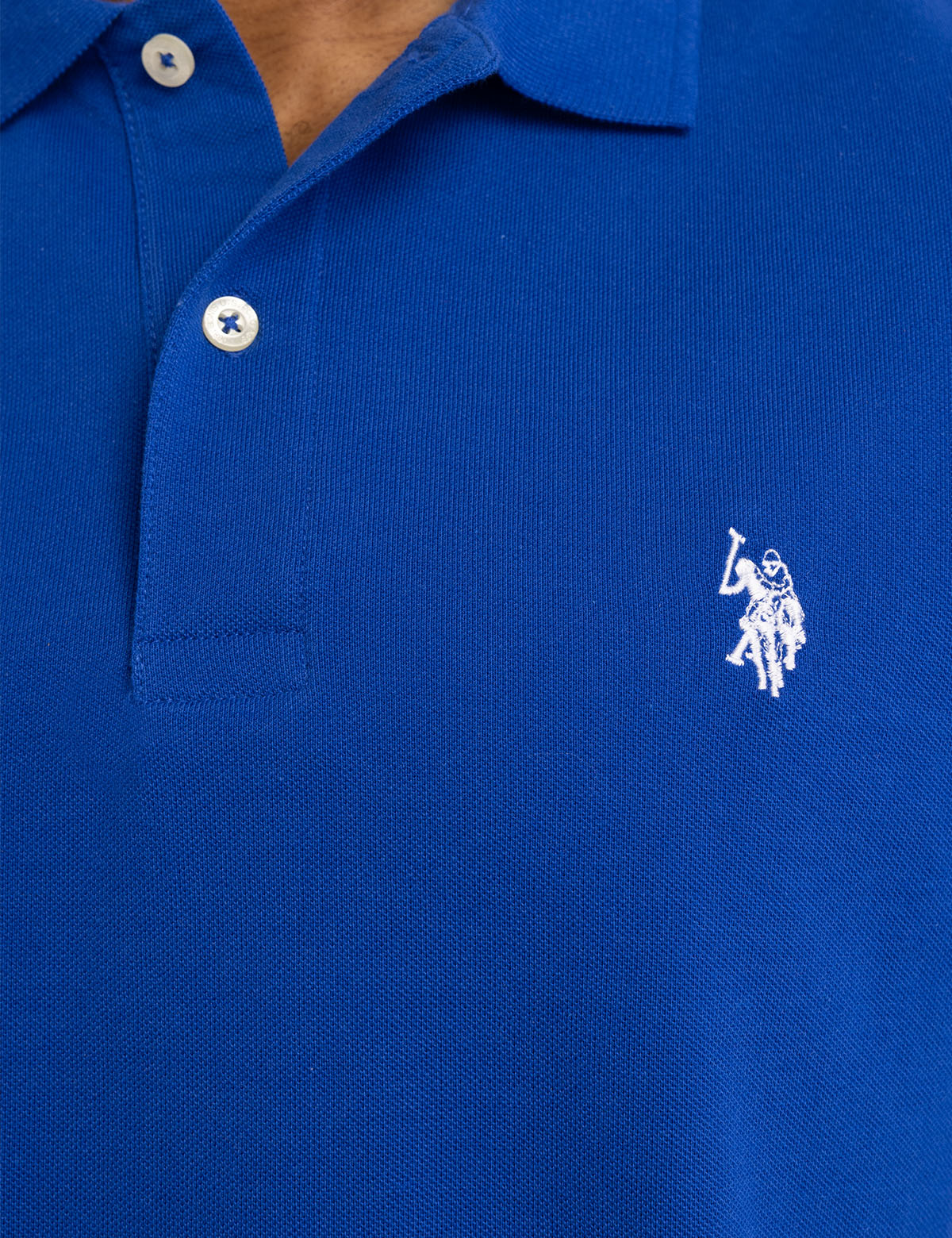 SOLID PIQUE SMALL LOGO POLO SHIRT - Image 5