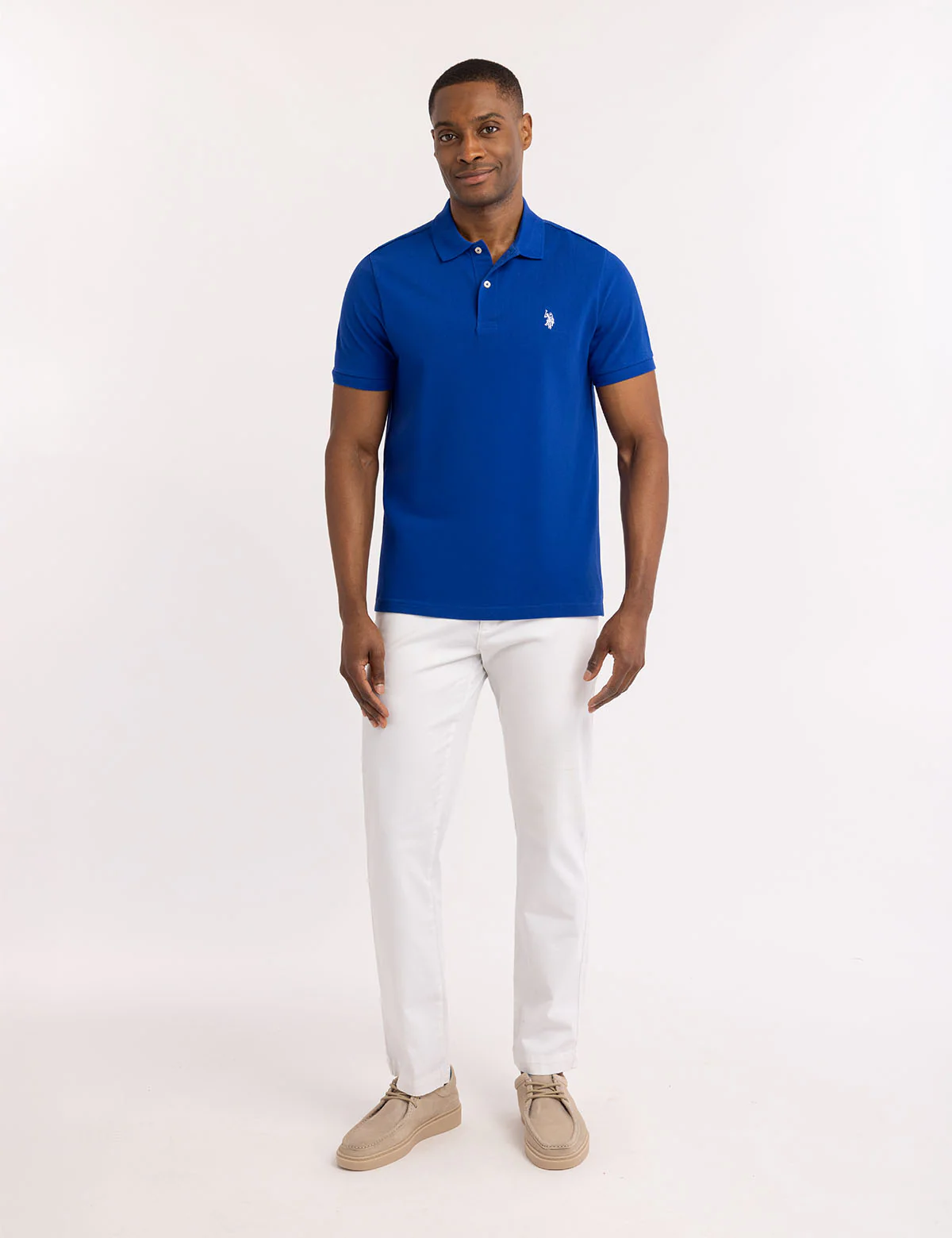 SOLID PIQUE SMALL LOGO POLO SHIRT - Image 6