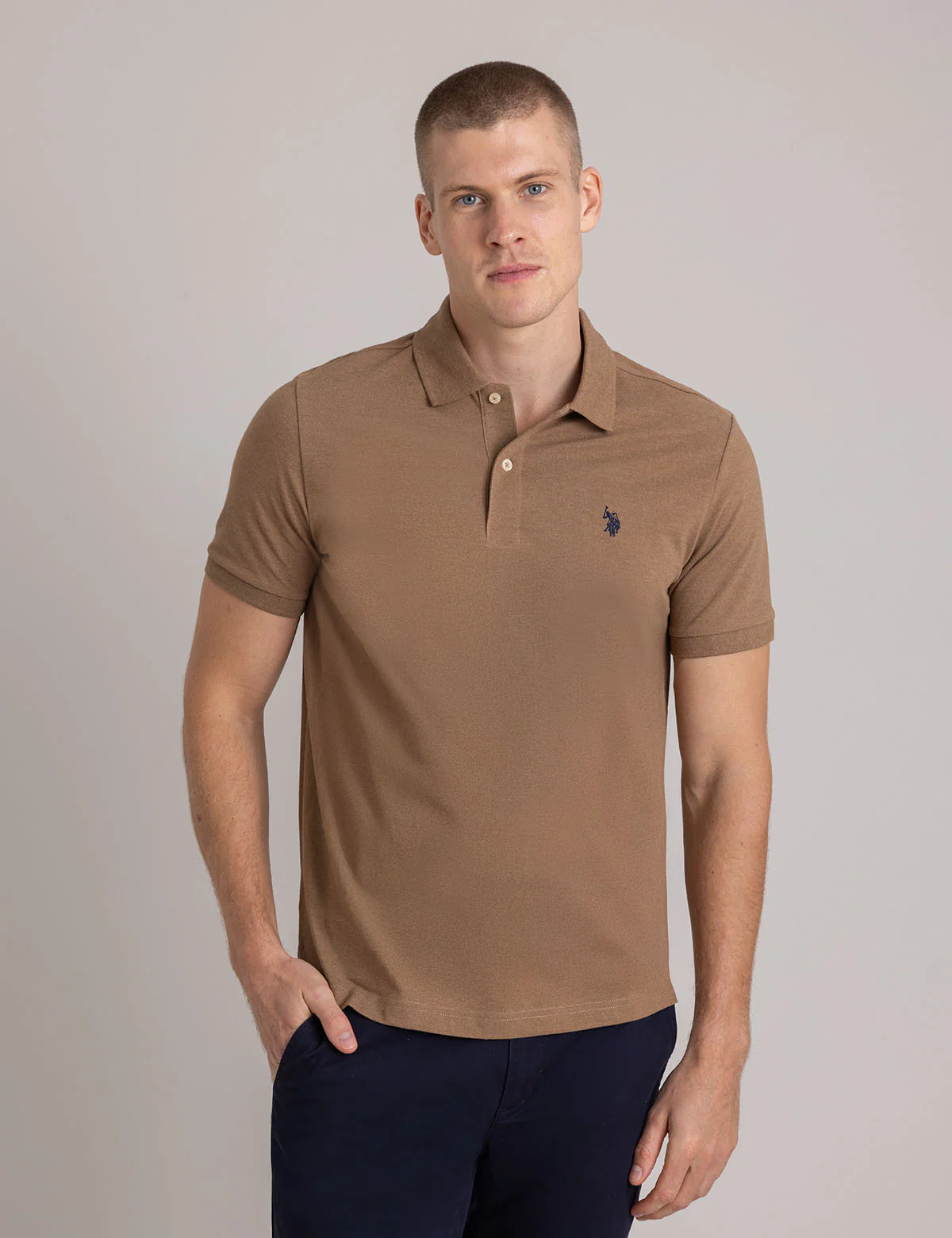 SOLID PIQUE SMALL LOGO POLO SHIRT - Image 13