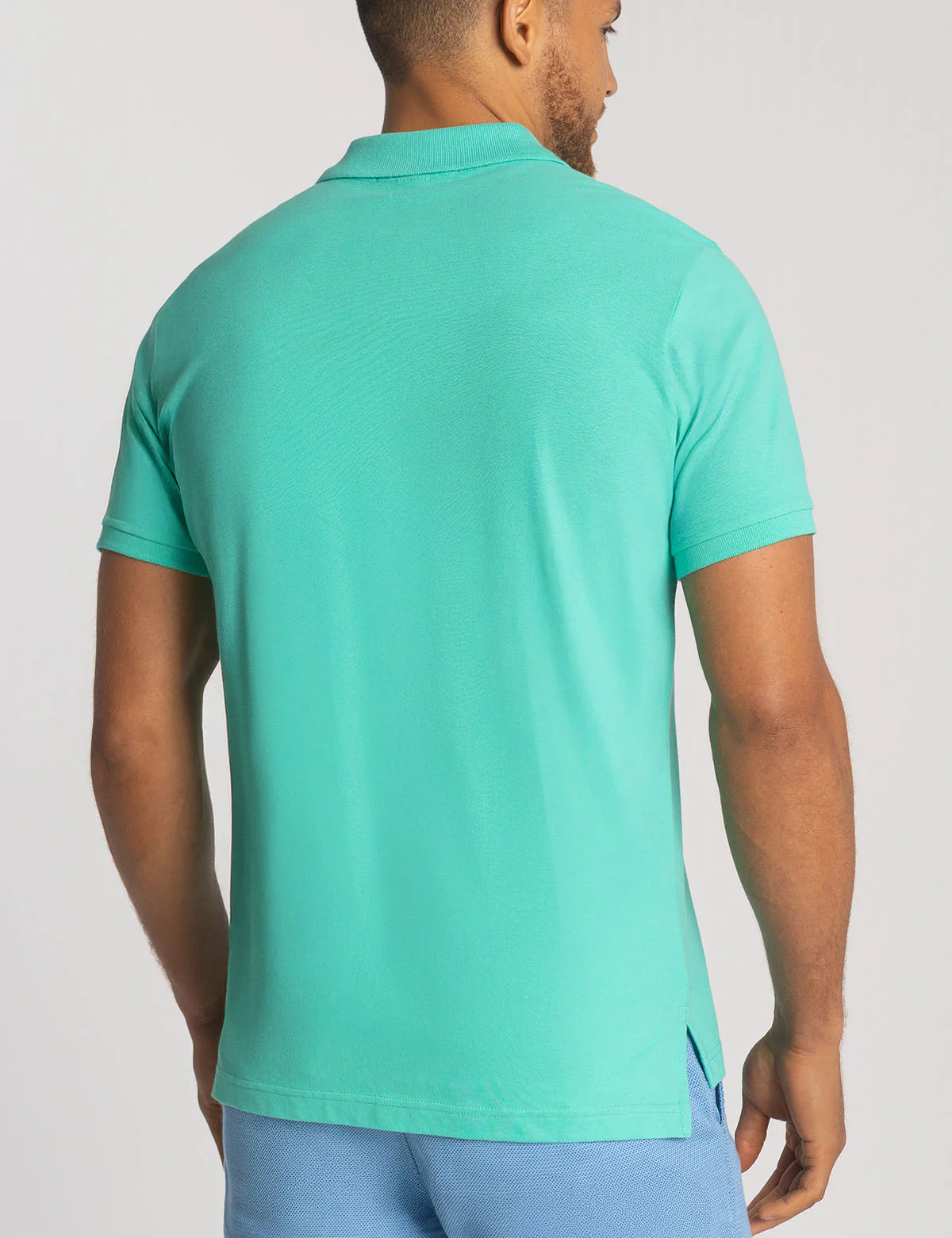 SOLID PIQUE SMALL LOGO POLO SHIRT - Image 15