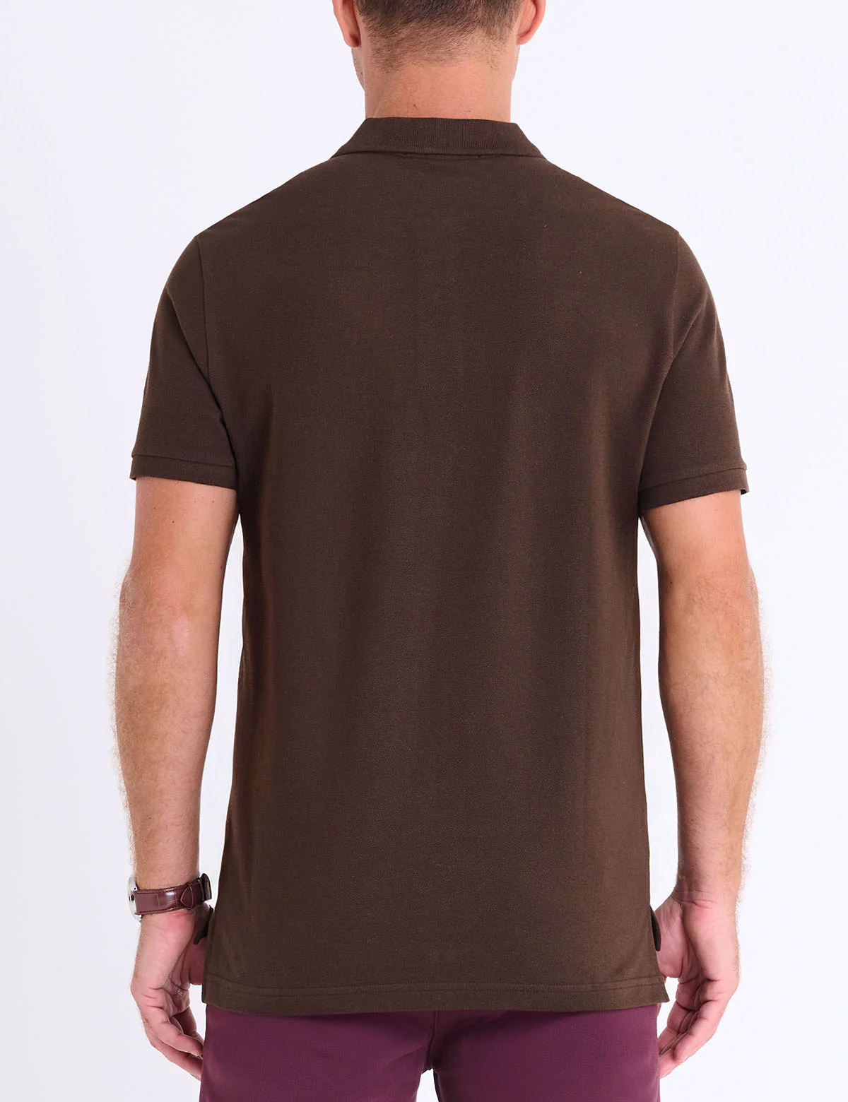 SOLID PIQUE SMALL LOGO POLO SHIRT - Image 12
